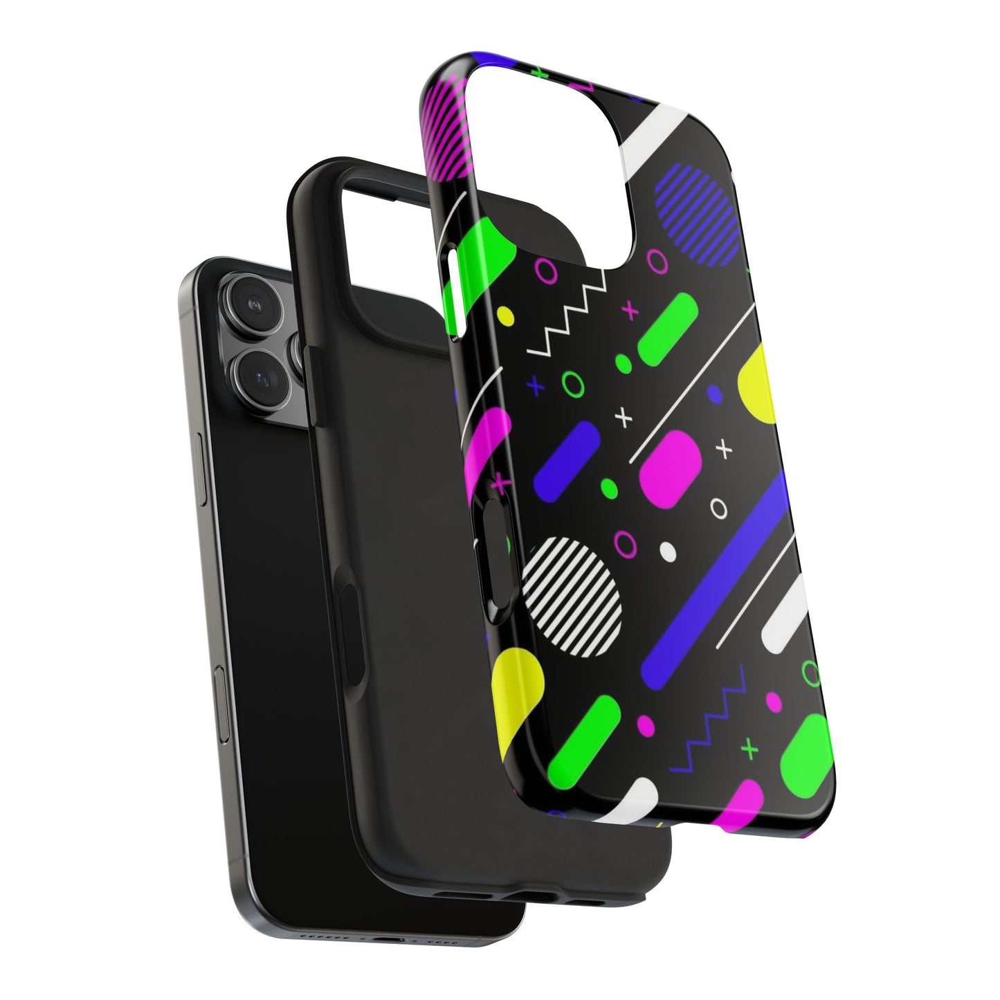 Vibrant Geometric Tough Phone Case