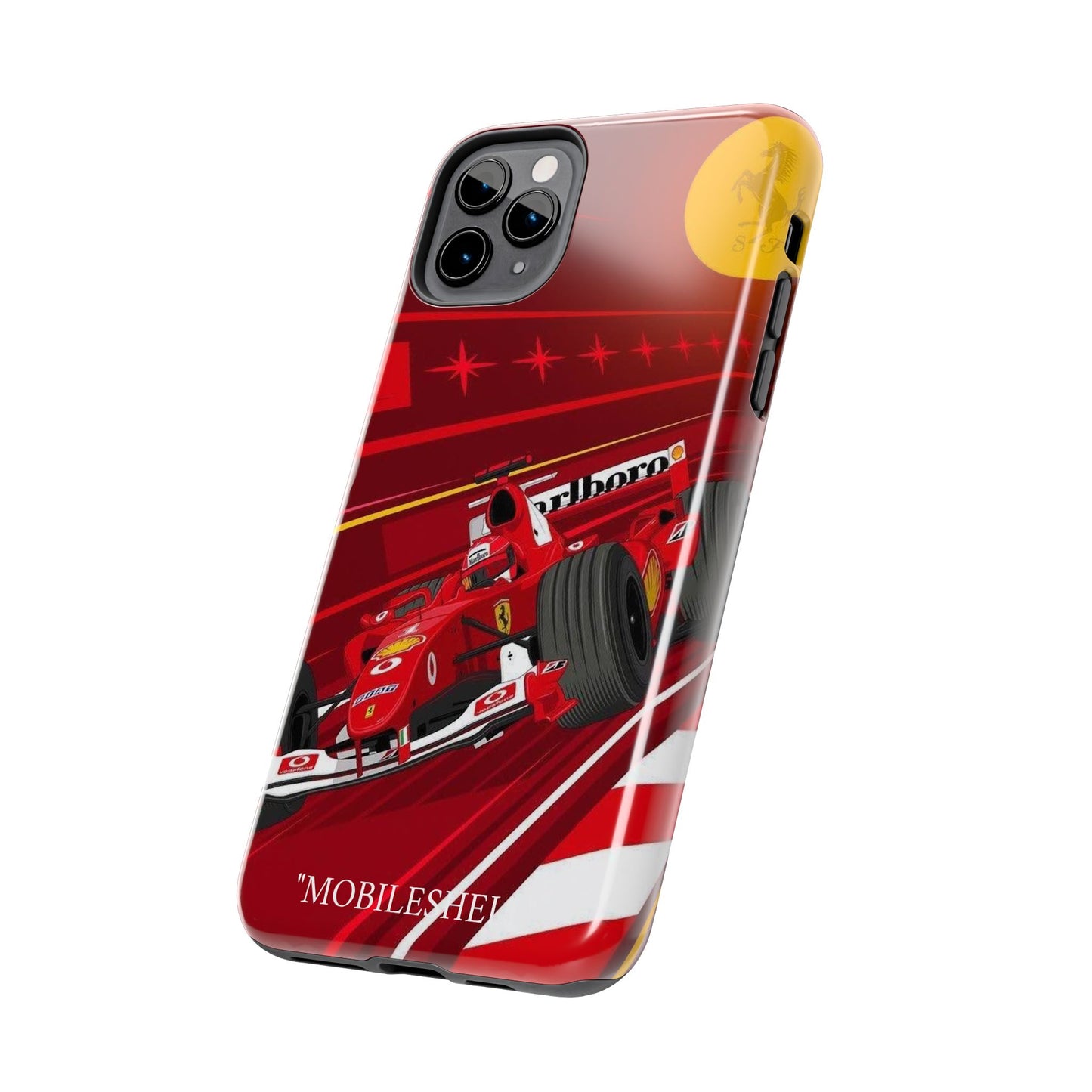 F1 Ferrari team car tough phone case