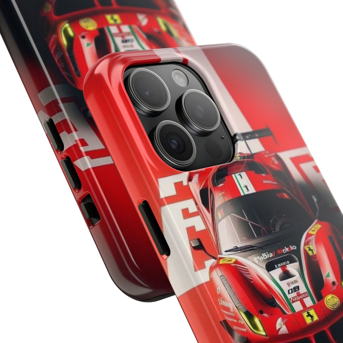 Red Ferrari tough phone case