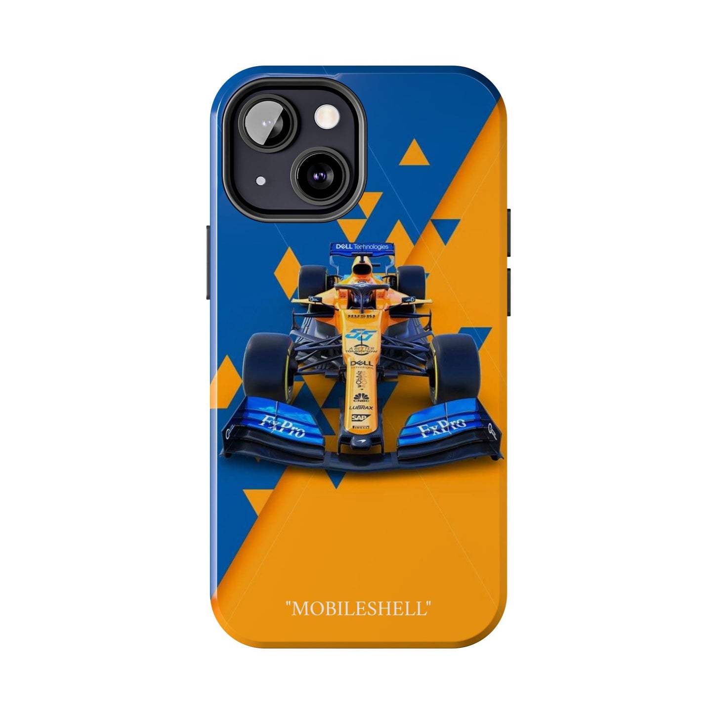 F1 team cartoon tough phone case