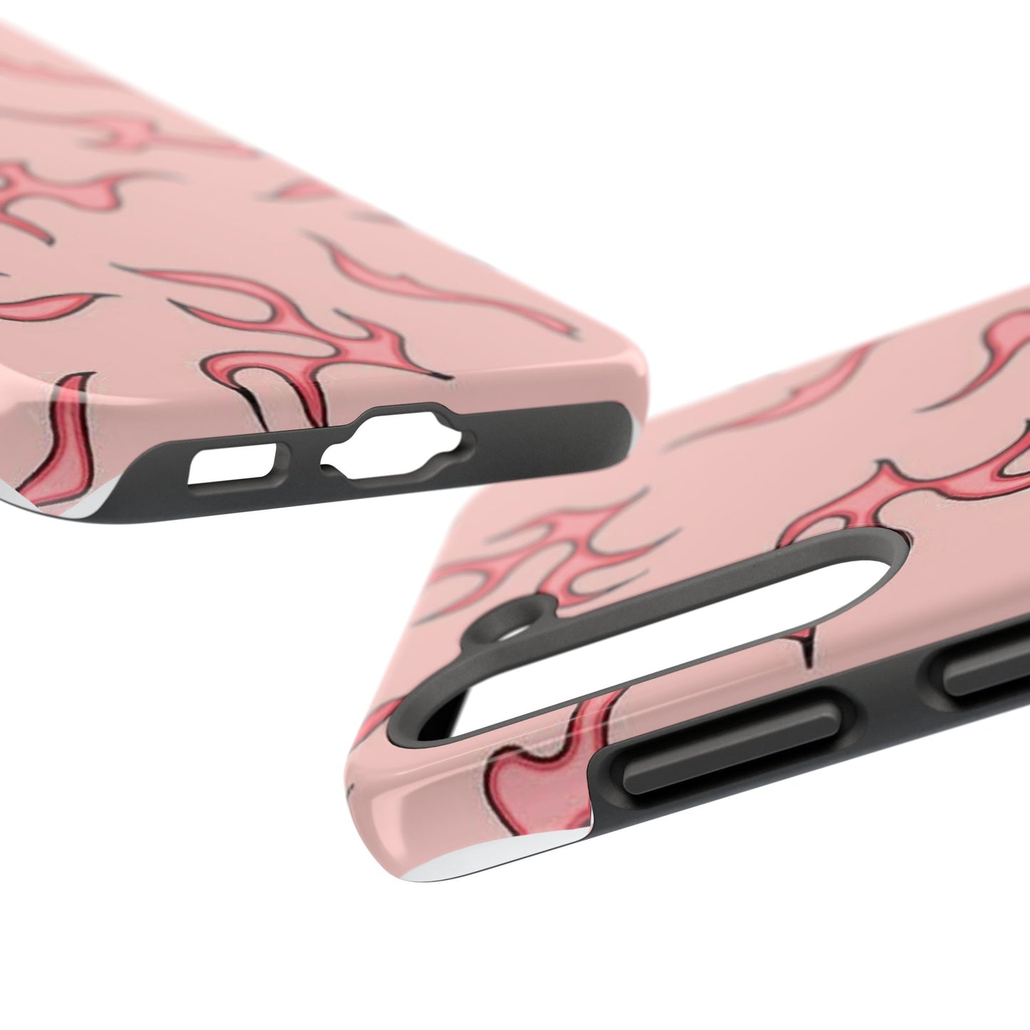 Stylish Flame Tough Phone Case