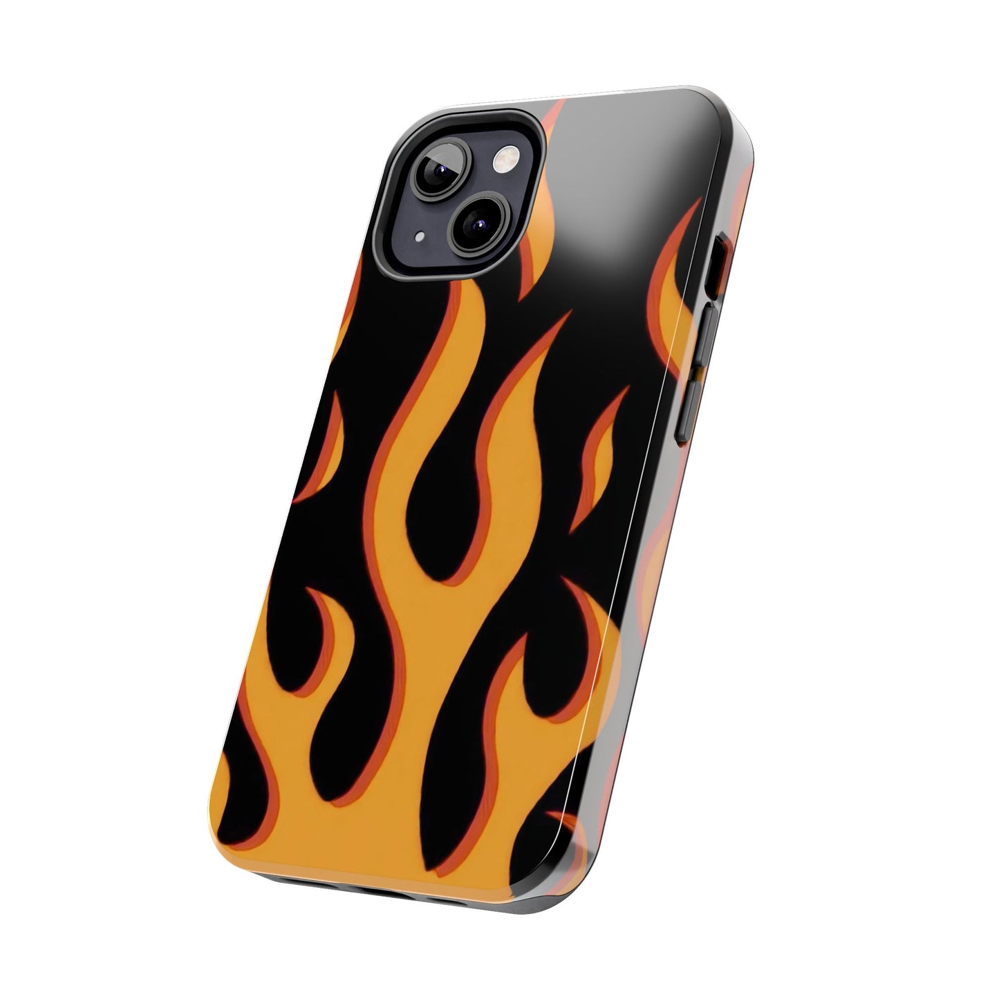 Flame Design Tough Phone Case