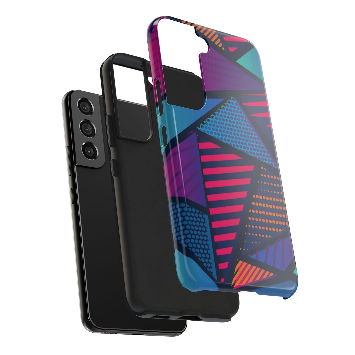 Vibrant Geometric Tough Phone Case