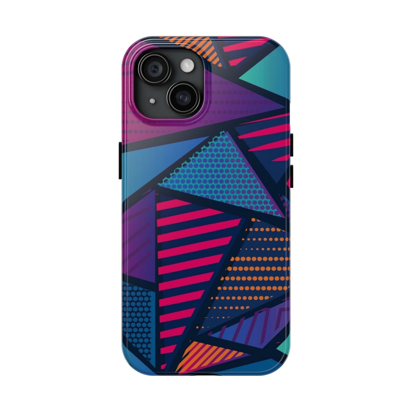 Vibrant Geometric Tough Phone Case