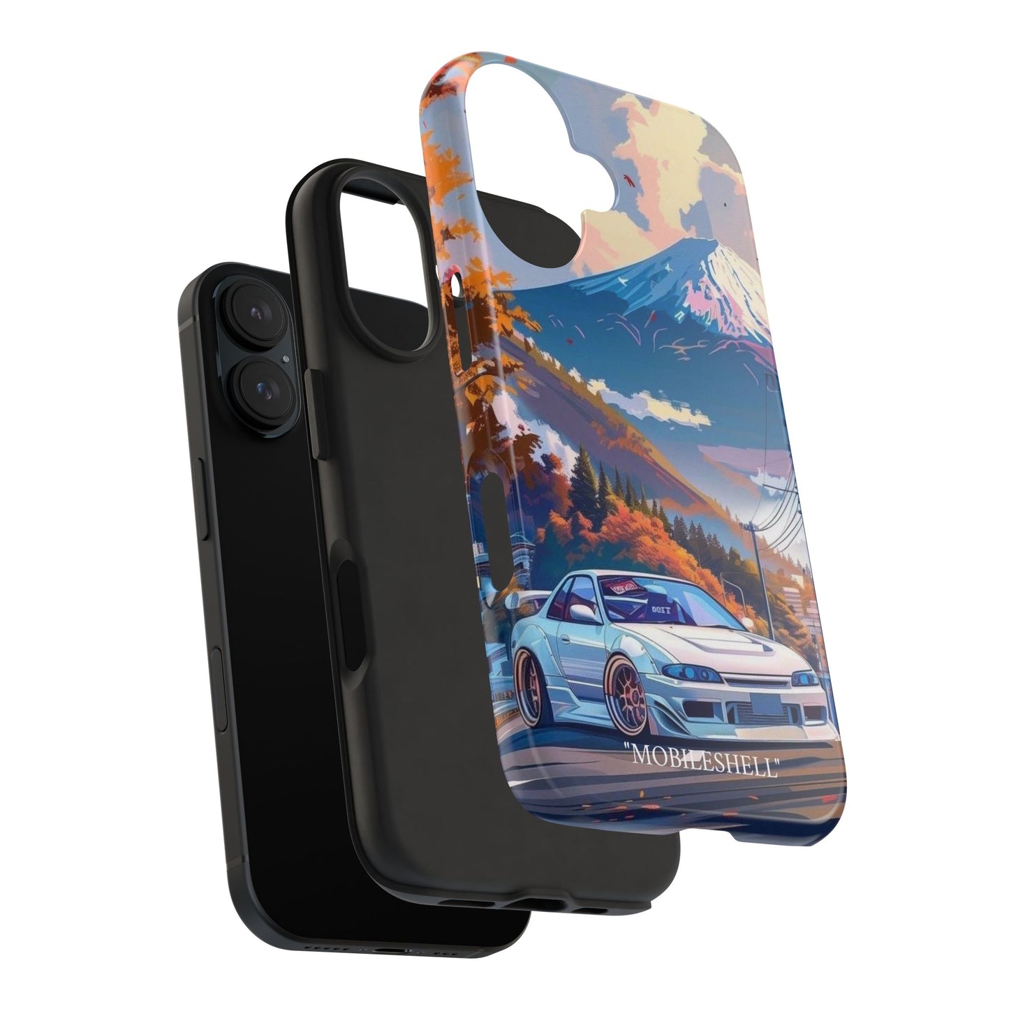 JDM Fuji mountain tough phone case