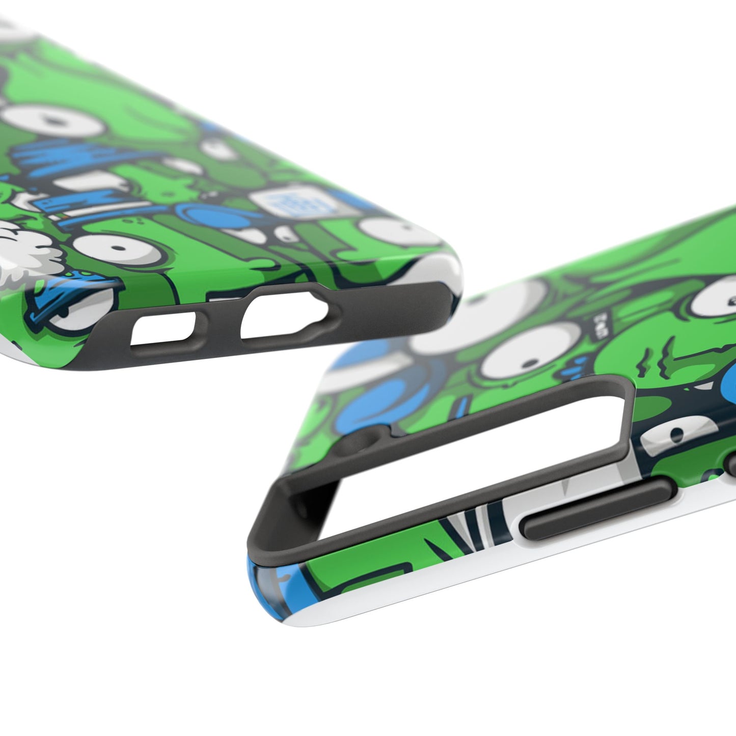 Whimsical Green Monster Phone Case