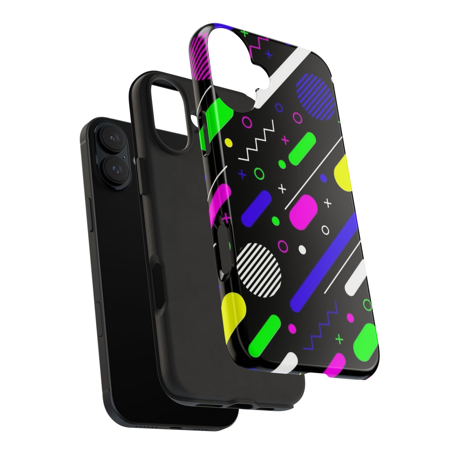 Vibrant Geometric Tough Phone Case