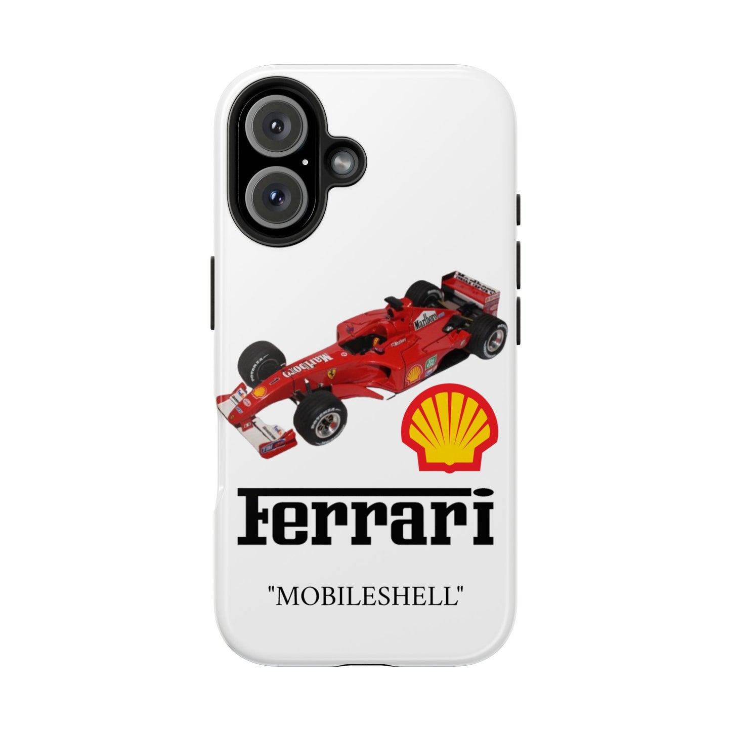 F1 team Shell tough phone case