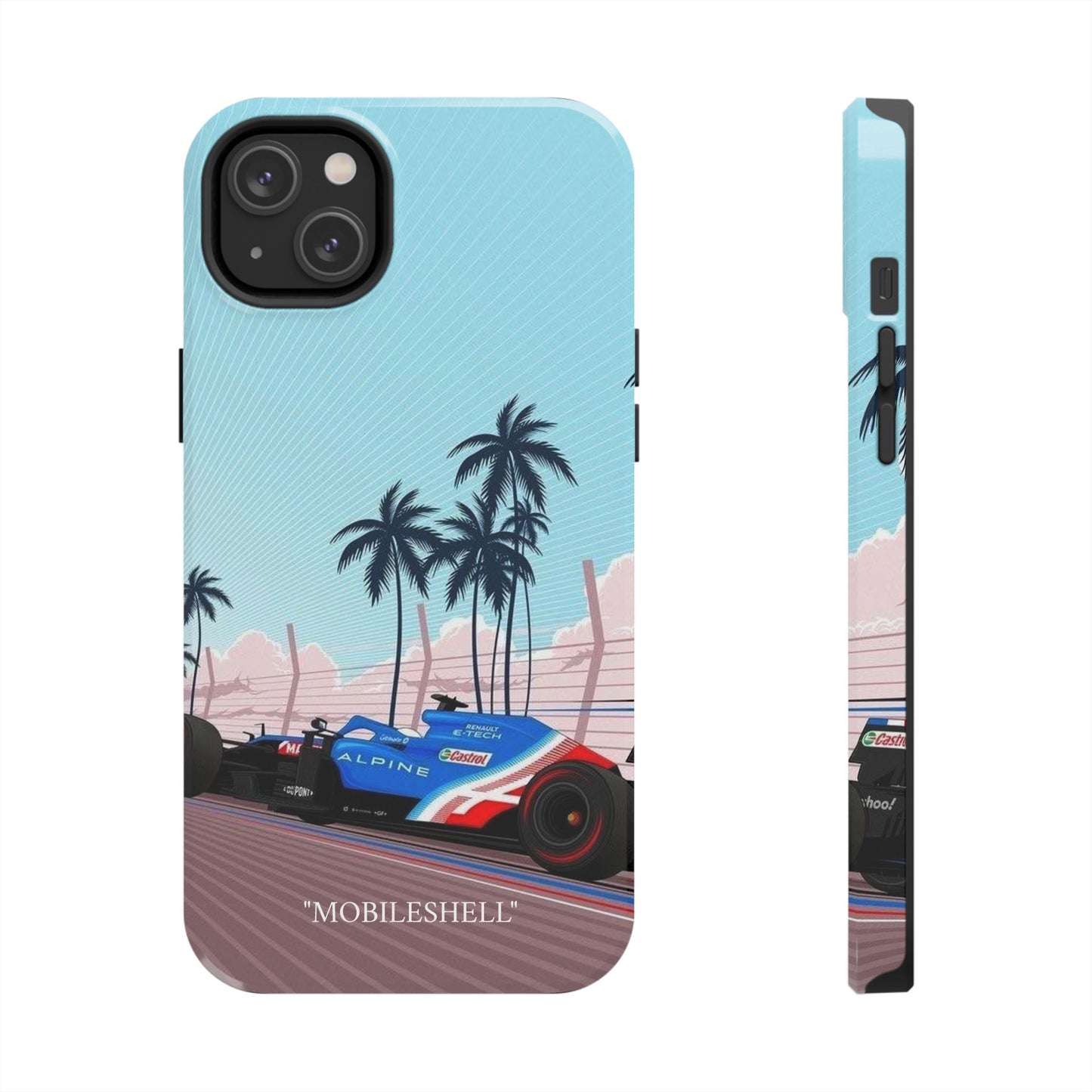 F1 Alpine team car tough phone case