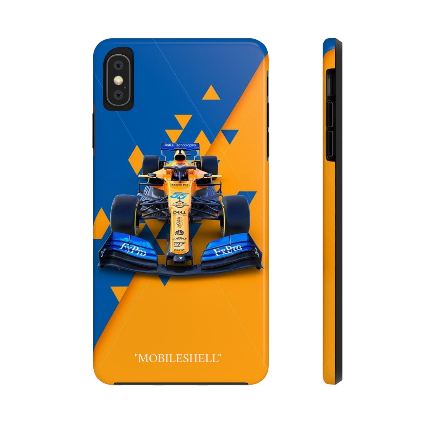 F1 team cartoon tough phone case