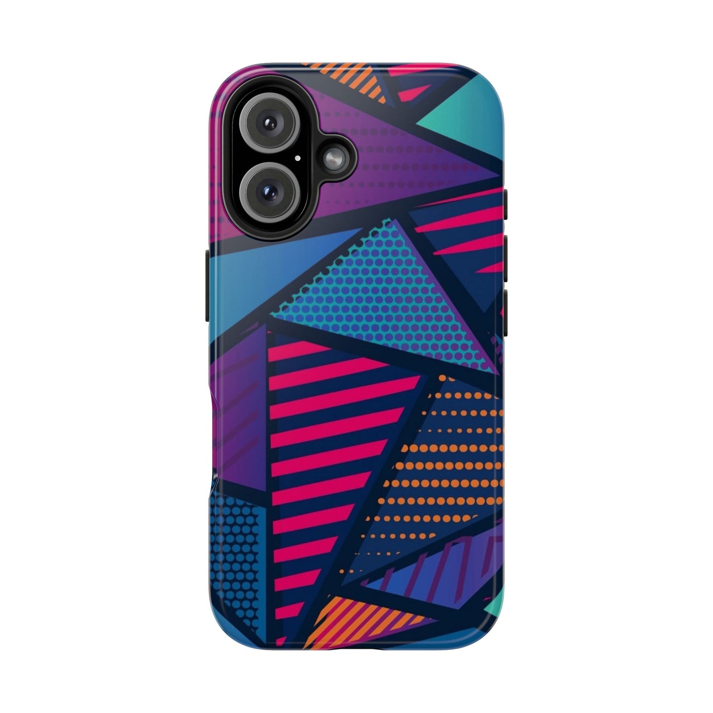 Vibrant Geometric Tough Phone Case