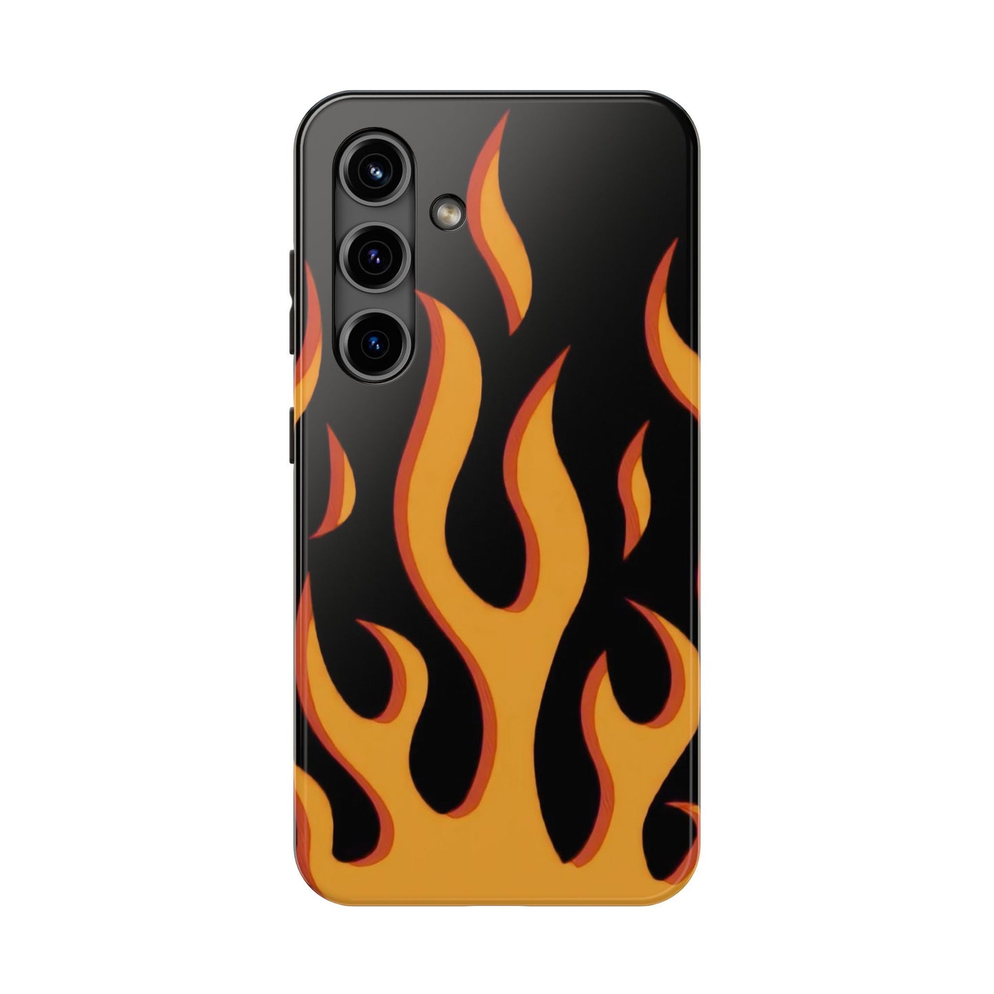 Flame Design Tough Phone Case