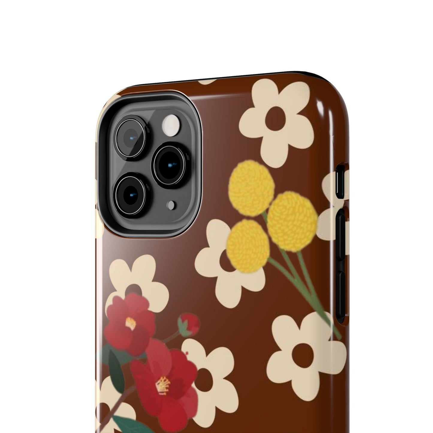 Flower vibe tough phone case