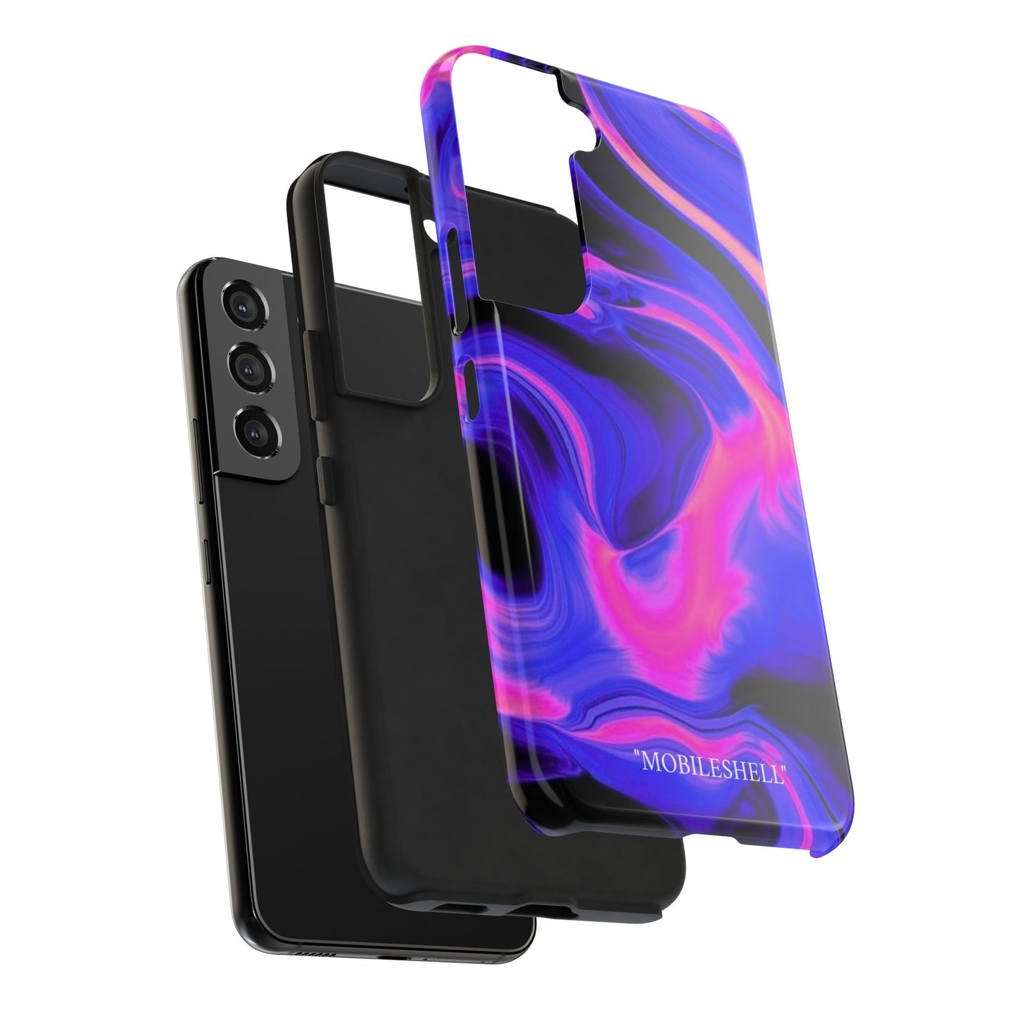 Purple pink dizzy tough case