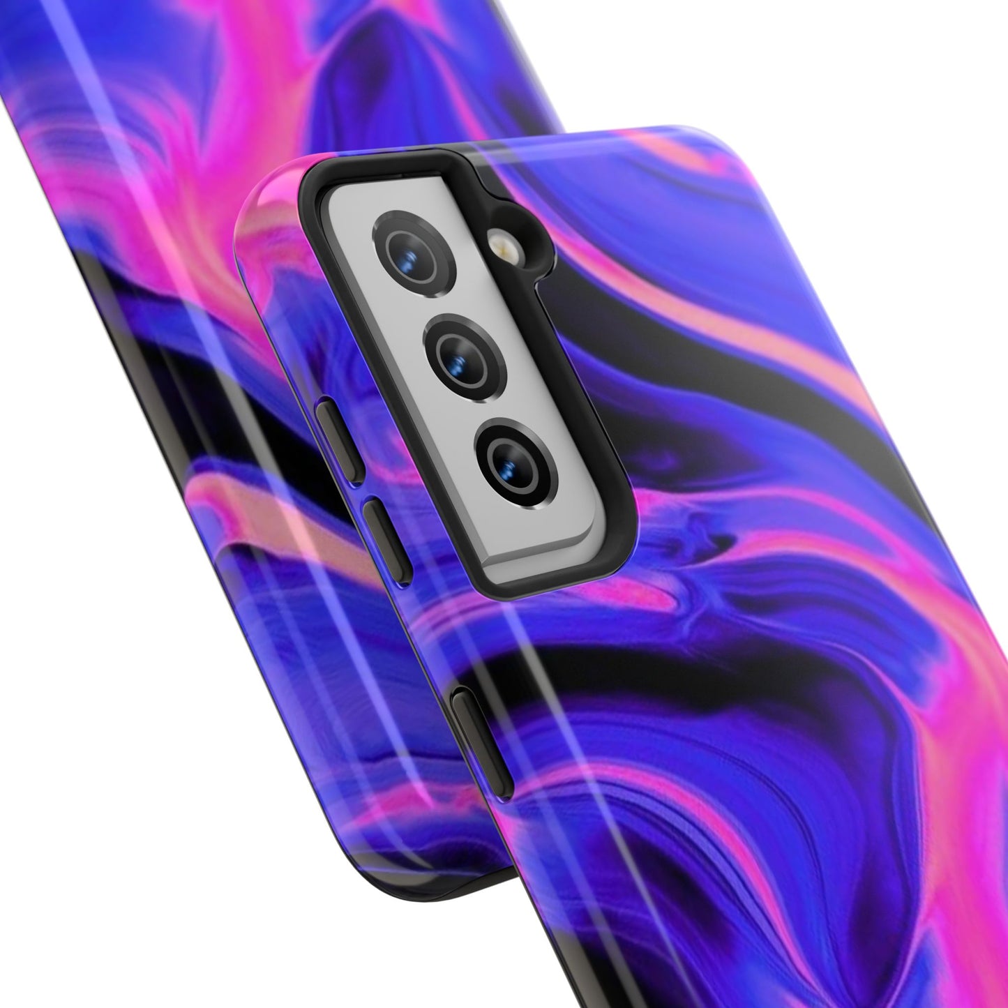 Purple pink dizzy tough case