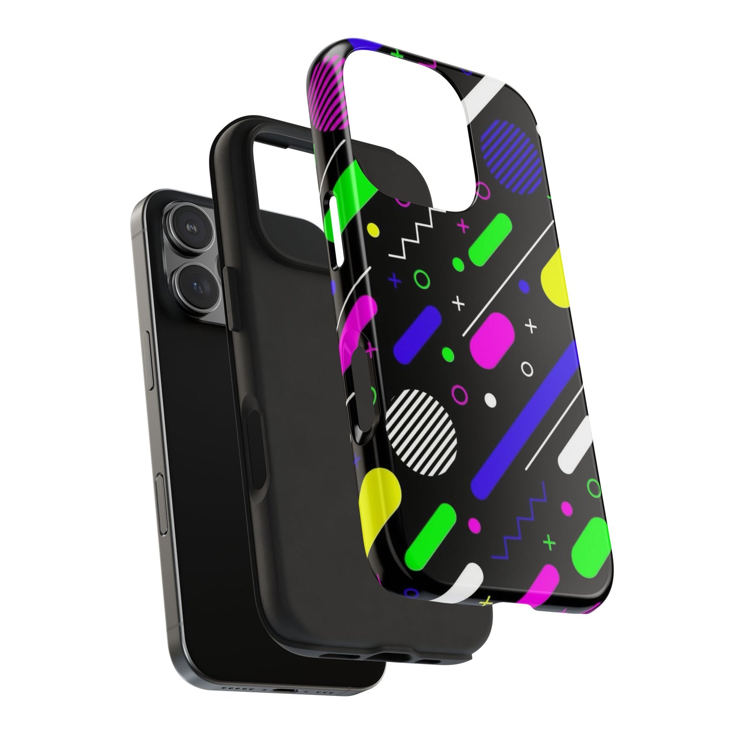 Vibrant Geometric Tough Phone Case