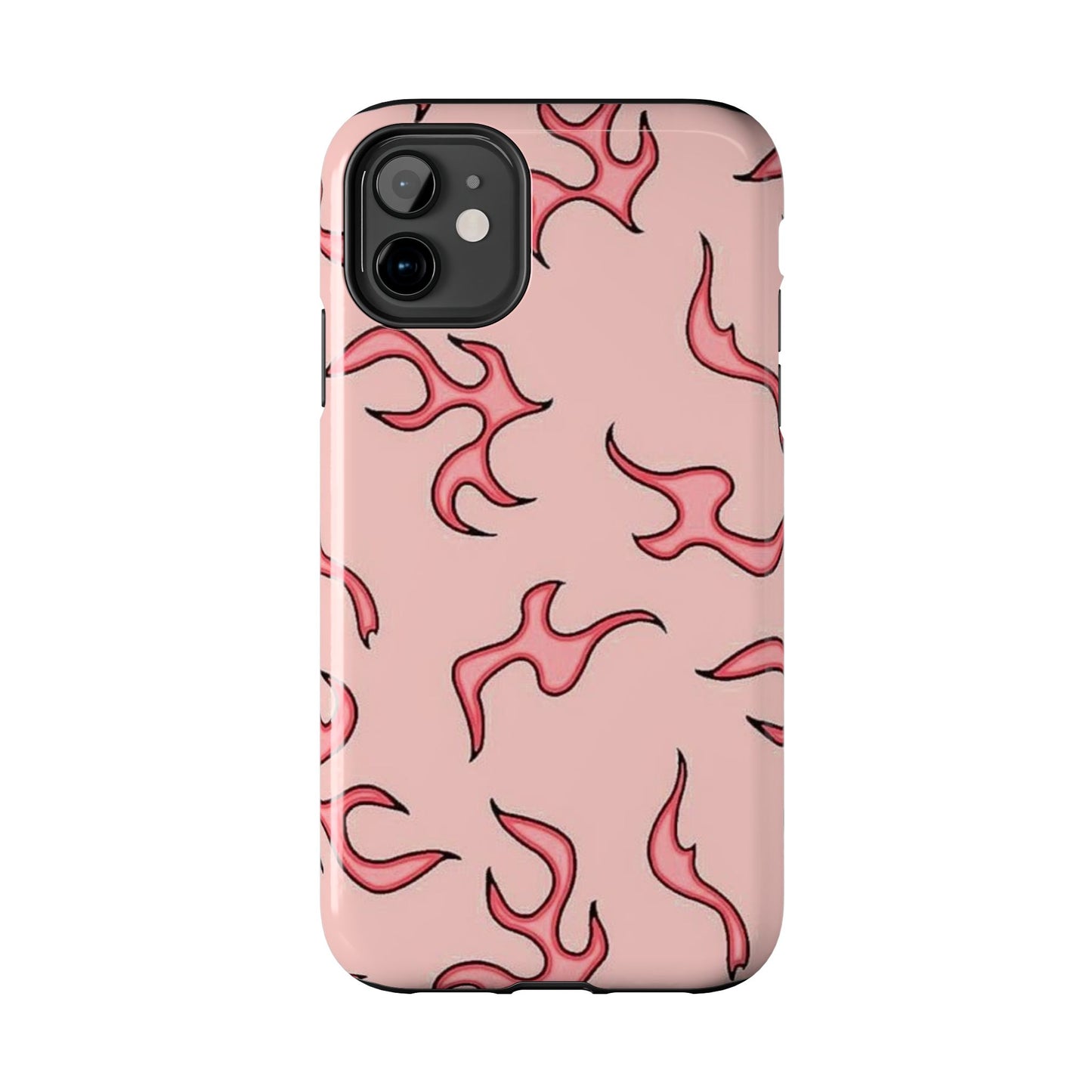 Stylish Flame Tough Phone Case