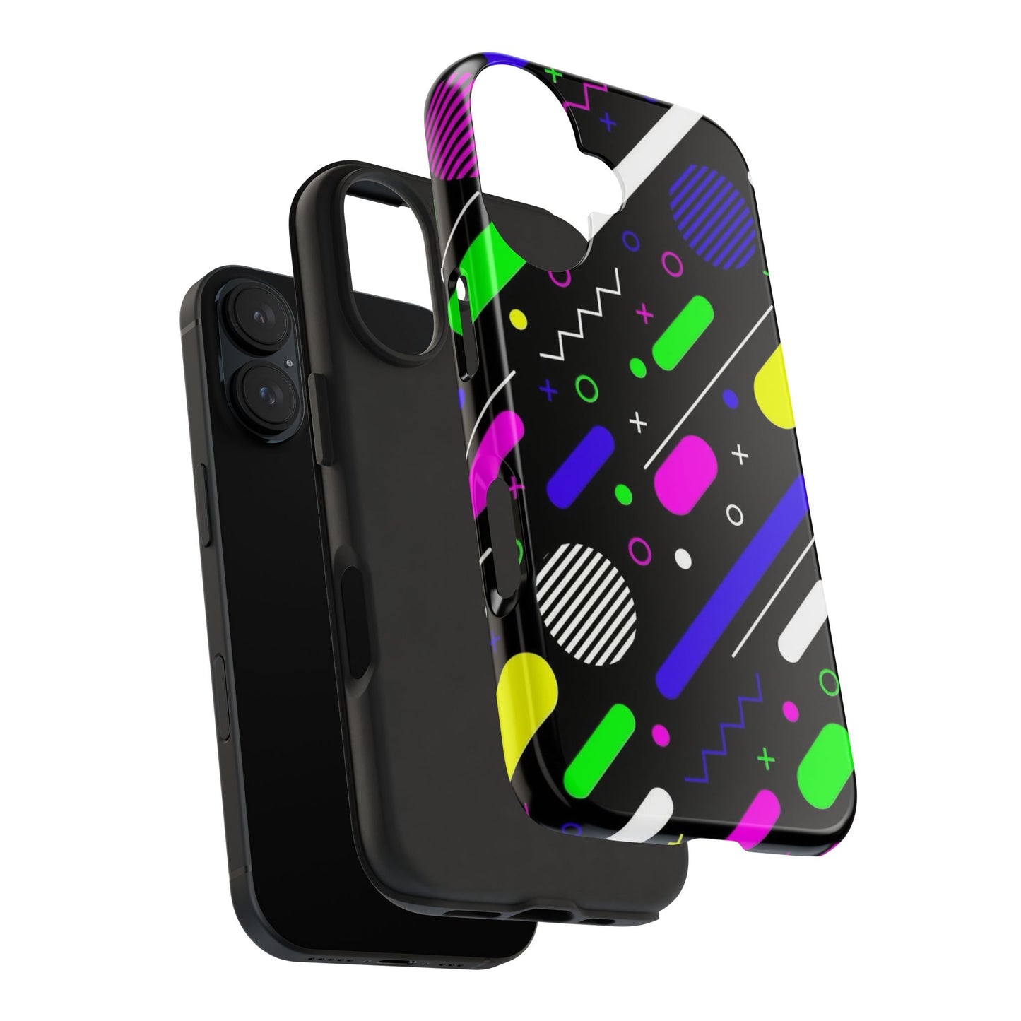 Vibrant Geometric Tough Phone Case