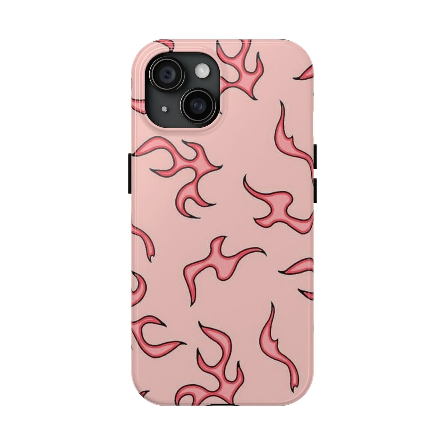 Stylish Flame Tough Phone Case