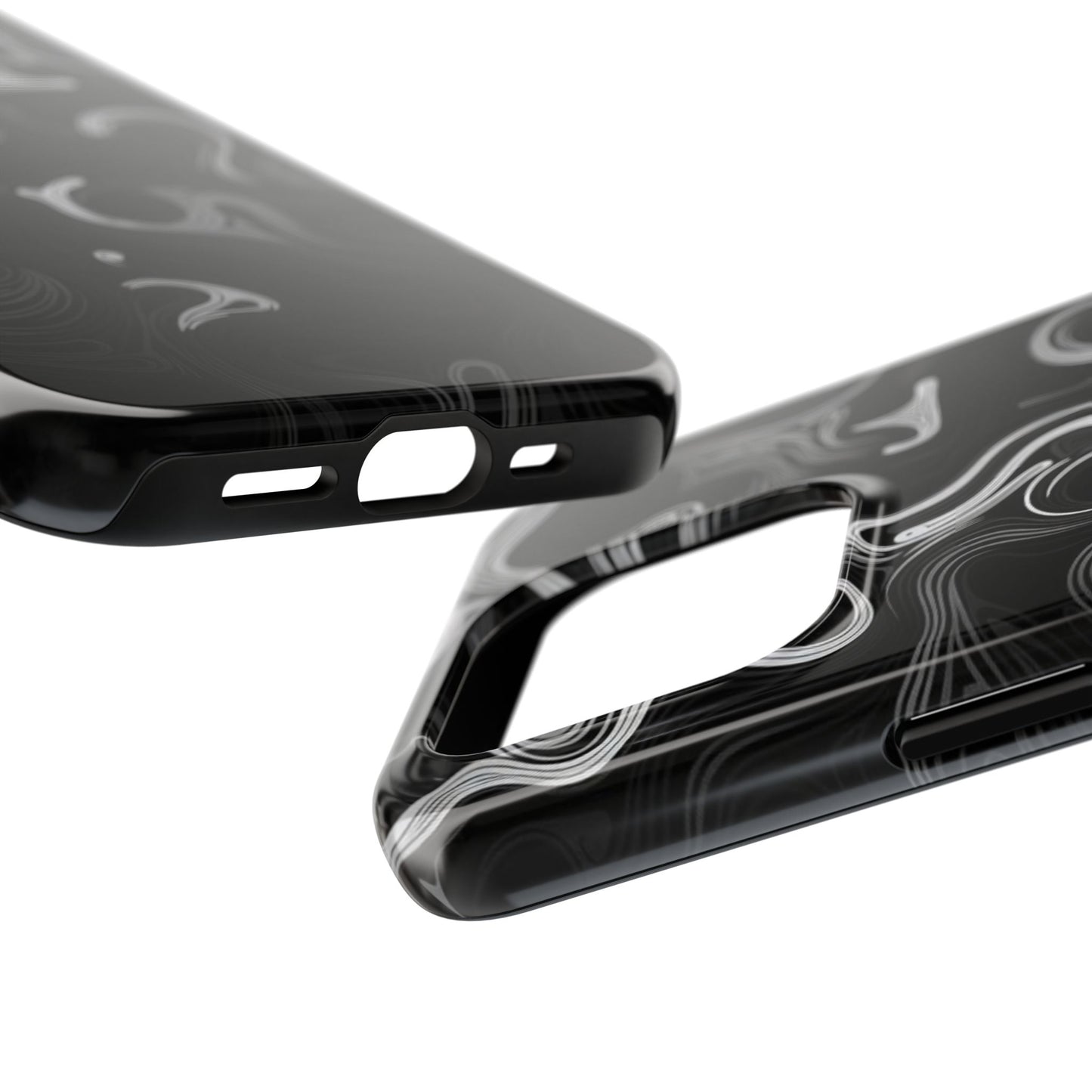 Black & White Tough Phone Case