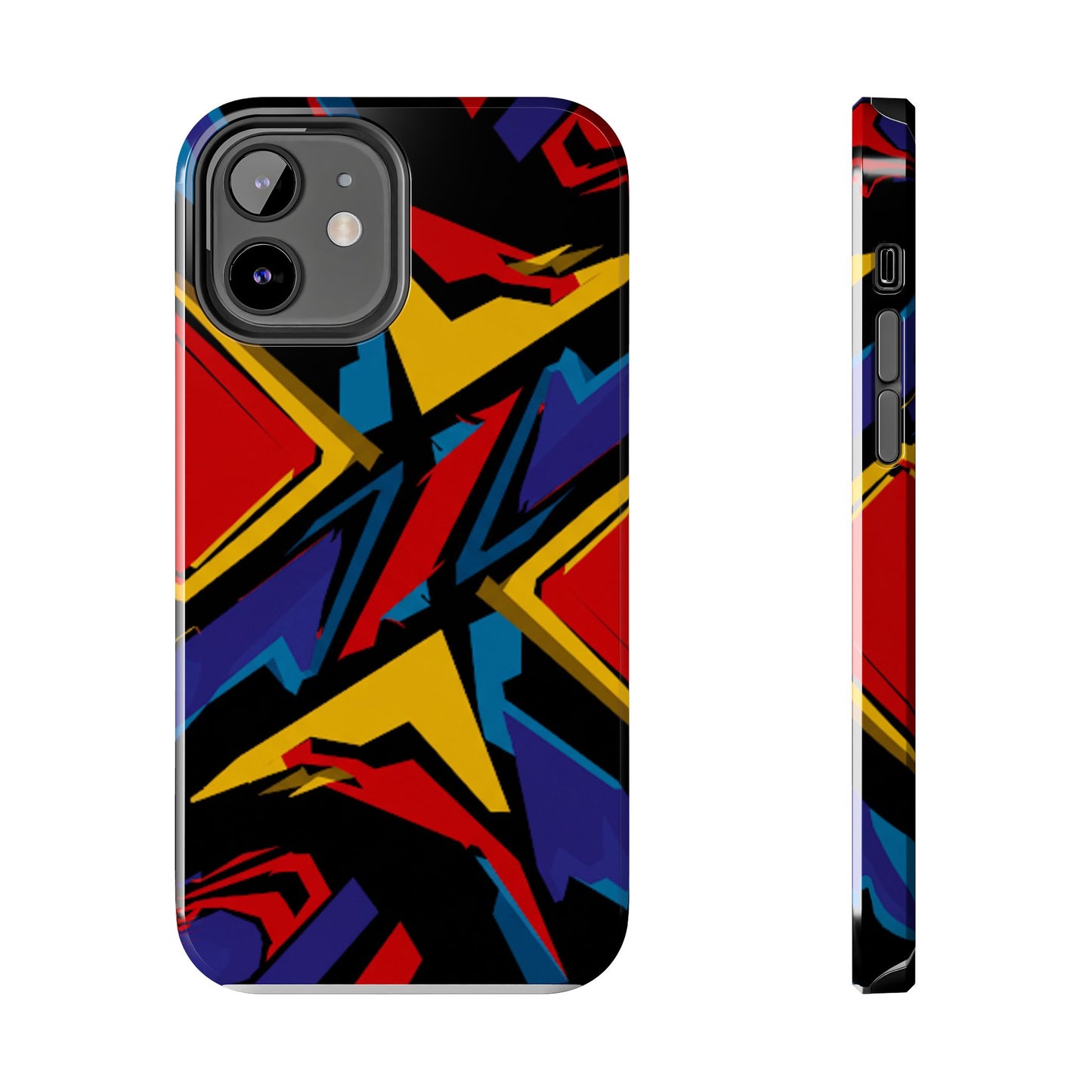 Bold Geometric Tough Phone Case