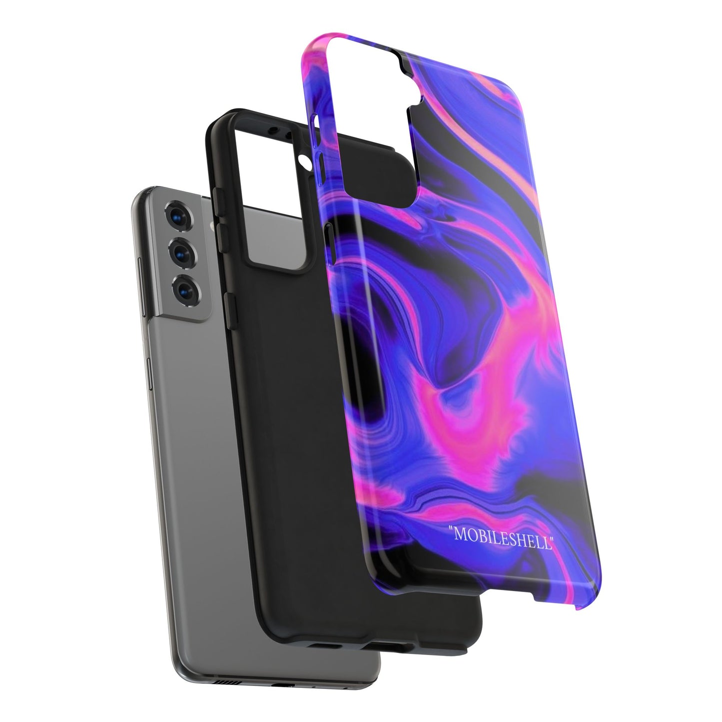 Purple pink dizzy tough case