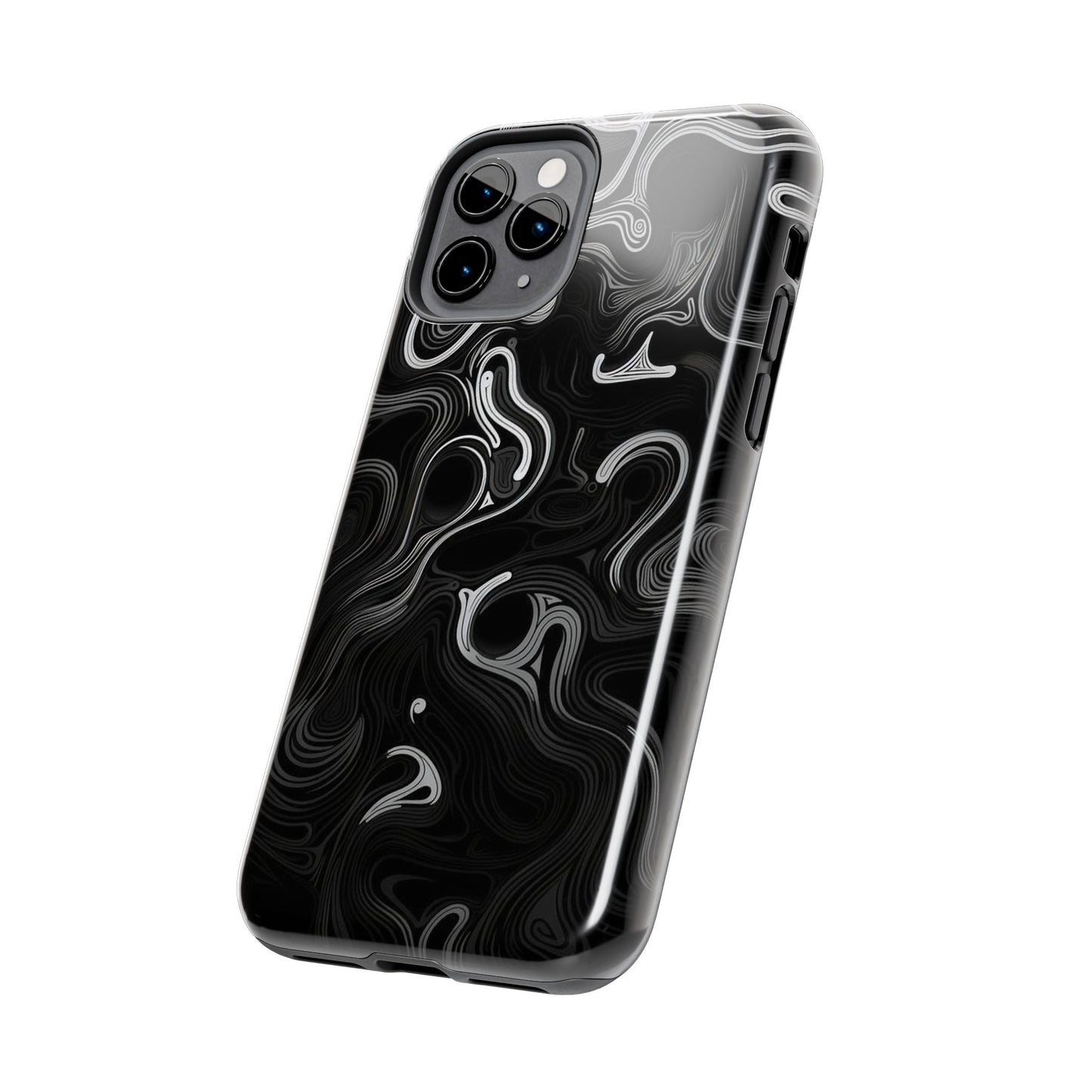 Black & White Tough Phone Case