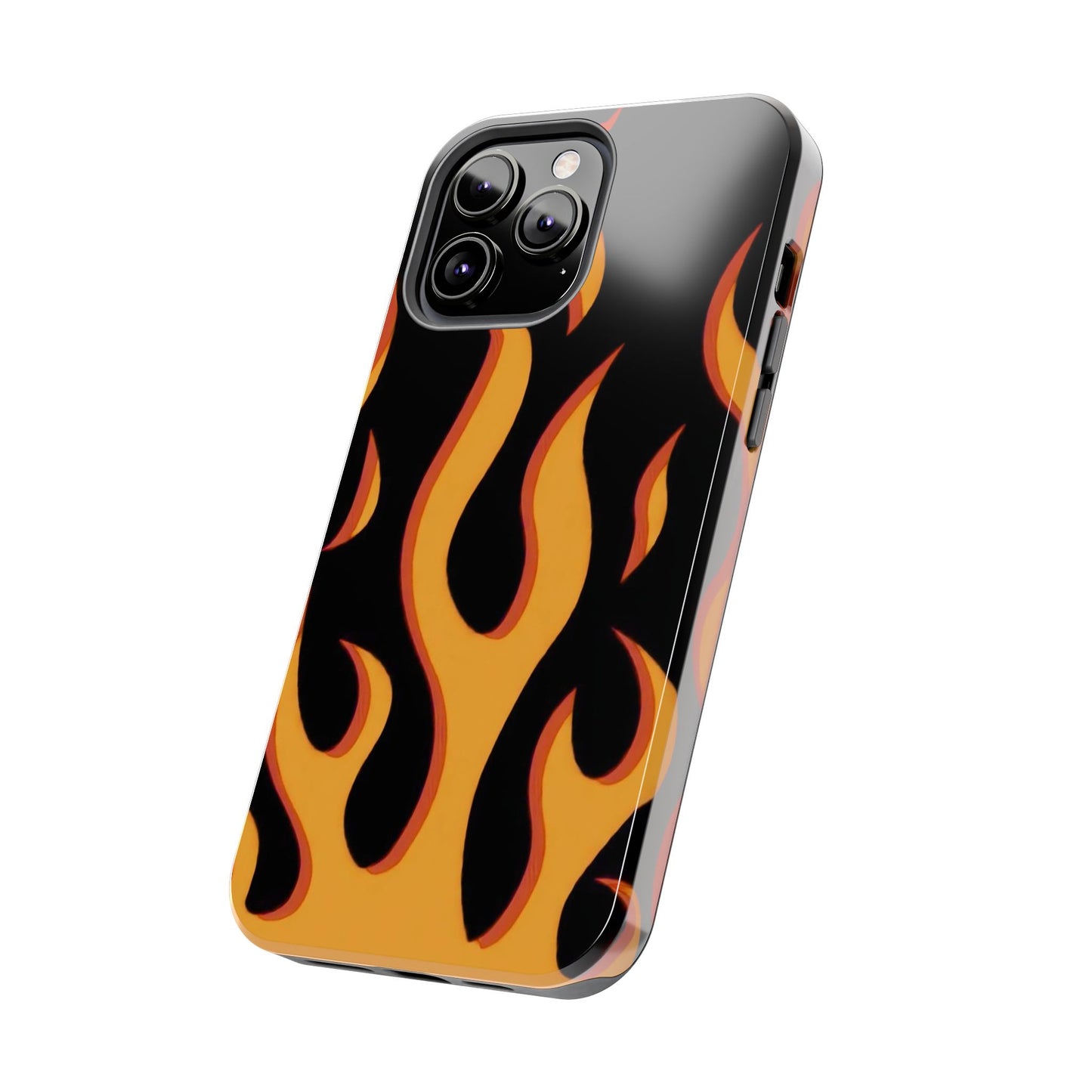 Flame Design Tough Phone Case