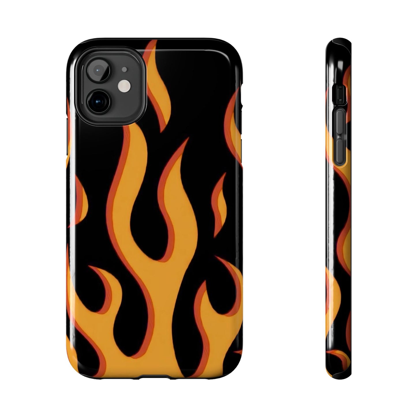 Flame Design Tough Phone Case