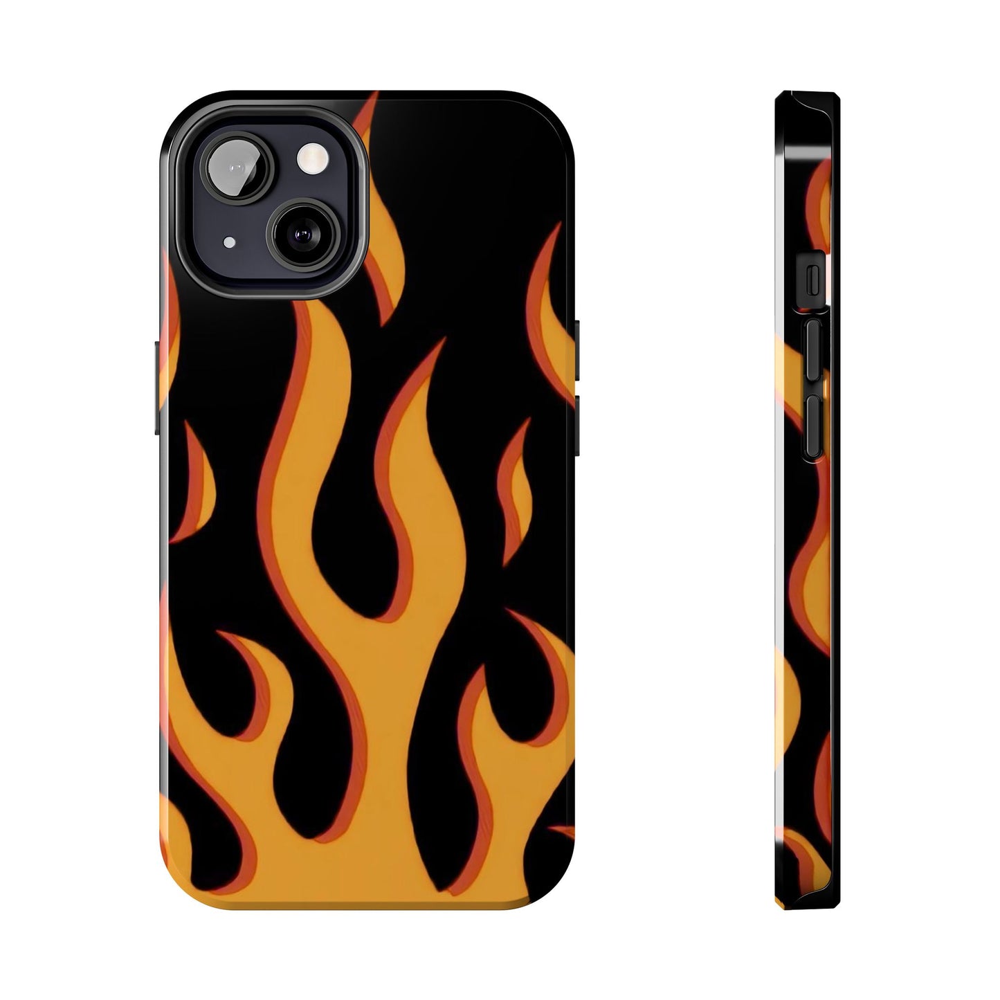 Flame Design Tough Phone Case