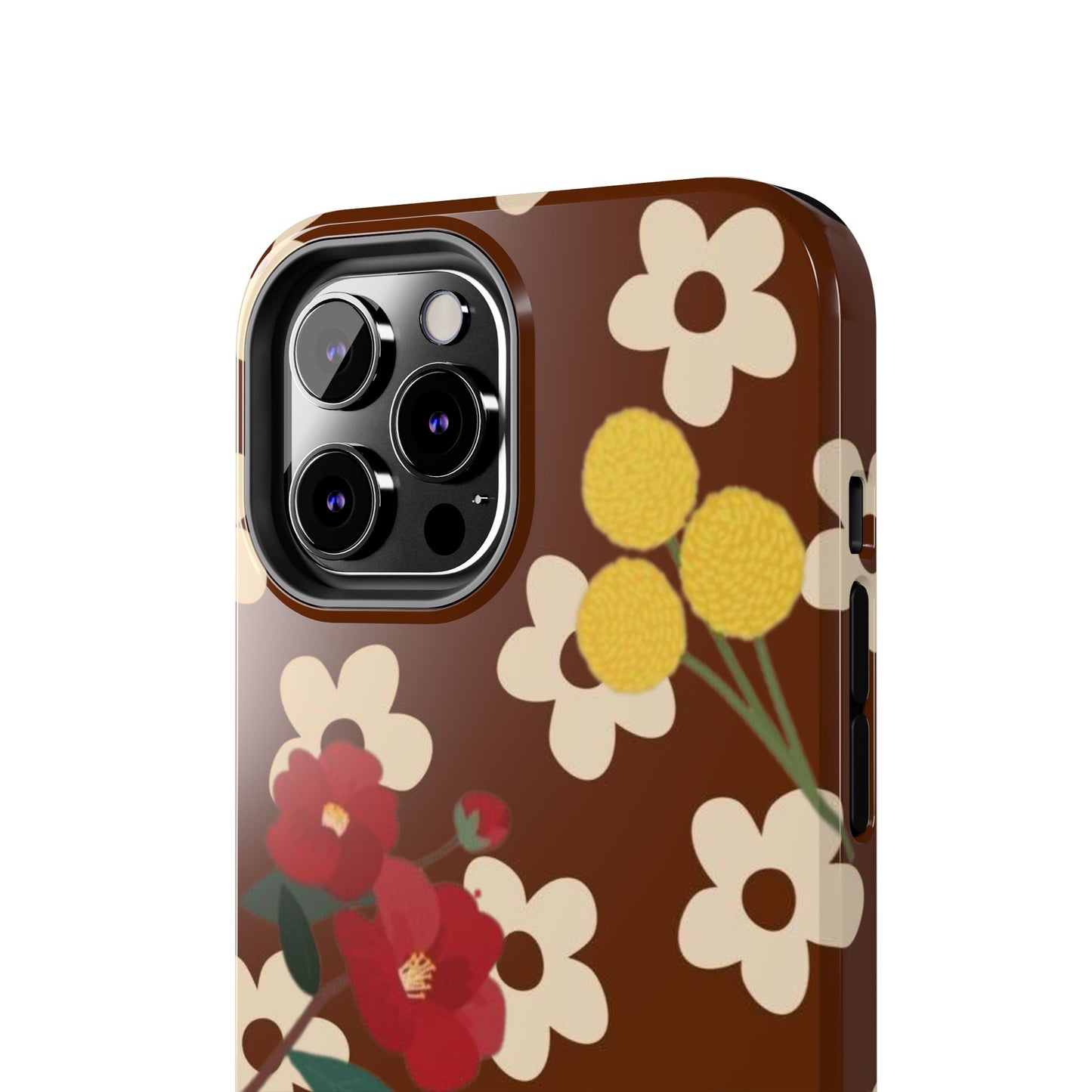 Flower vibe tough phone case