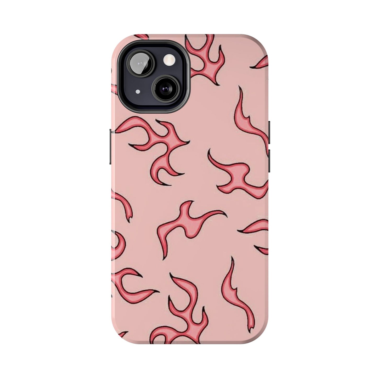 Stylish Flame Tough Phone Case