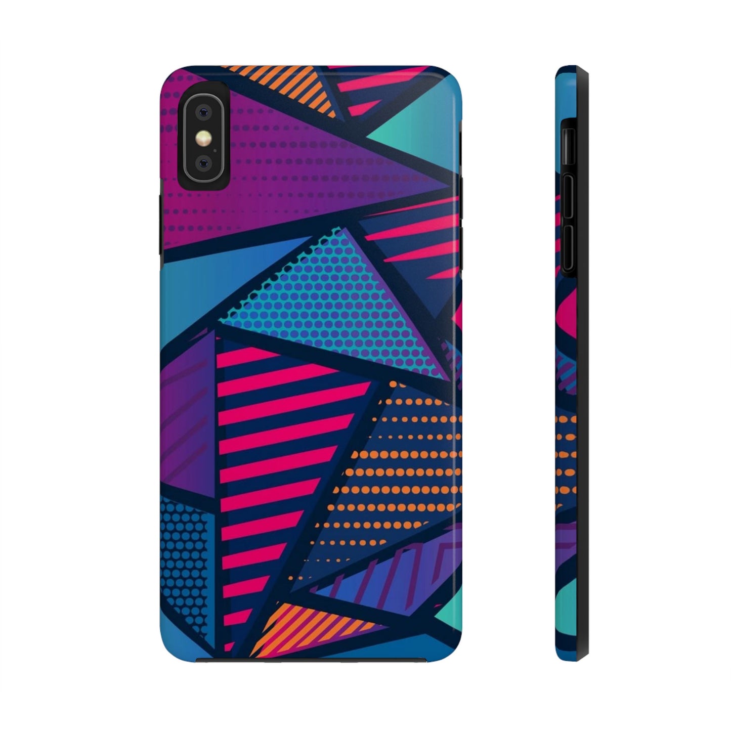 Vibrant Geometric Tough Phone Case