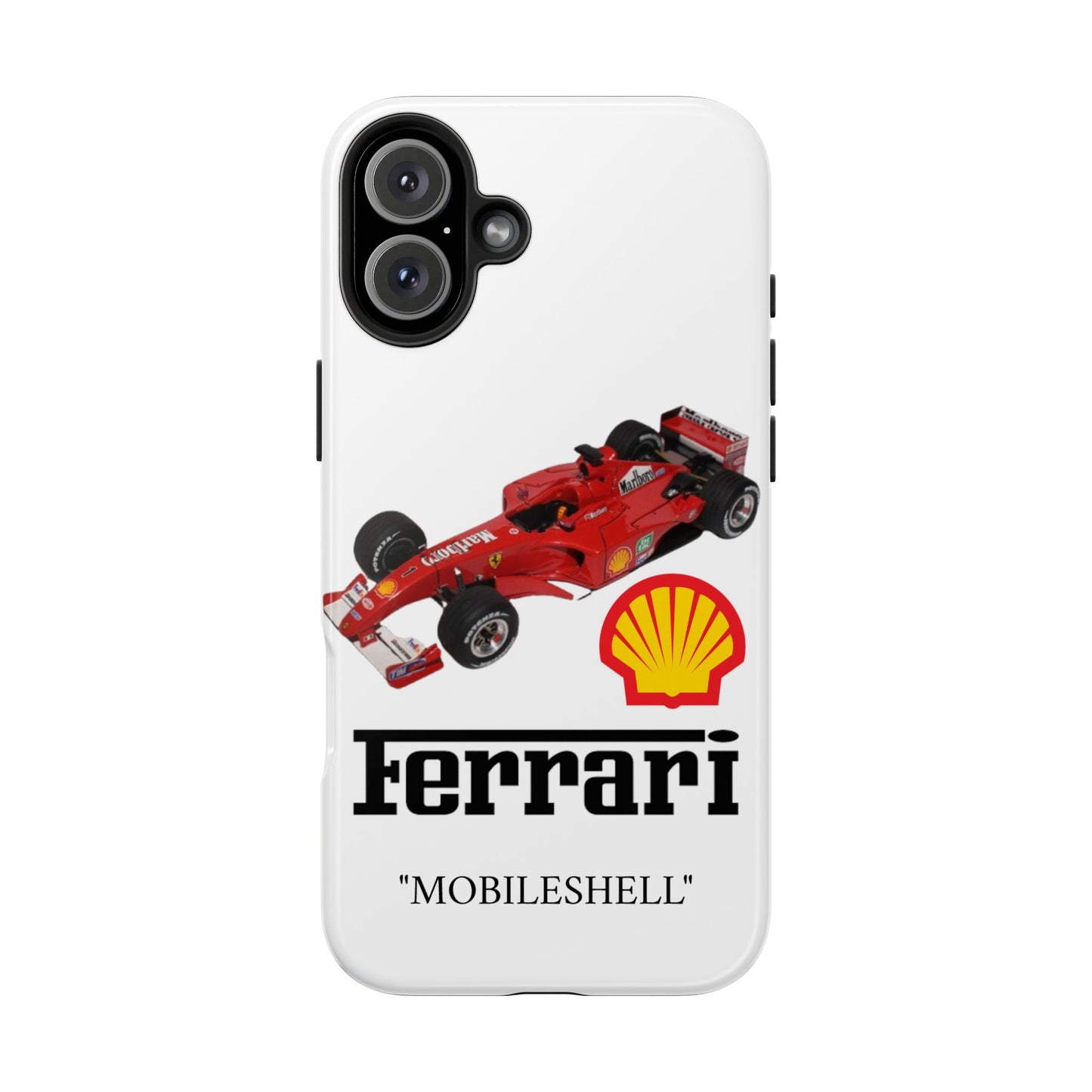 F1 team Shell tough phone case