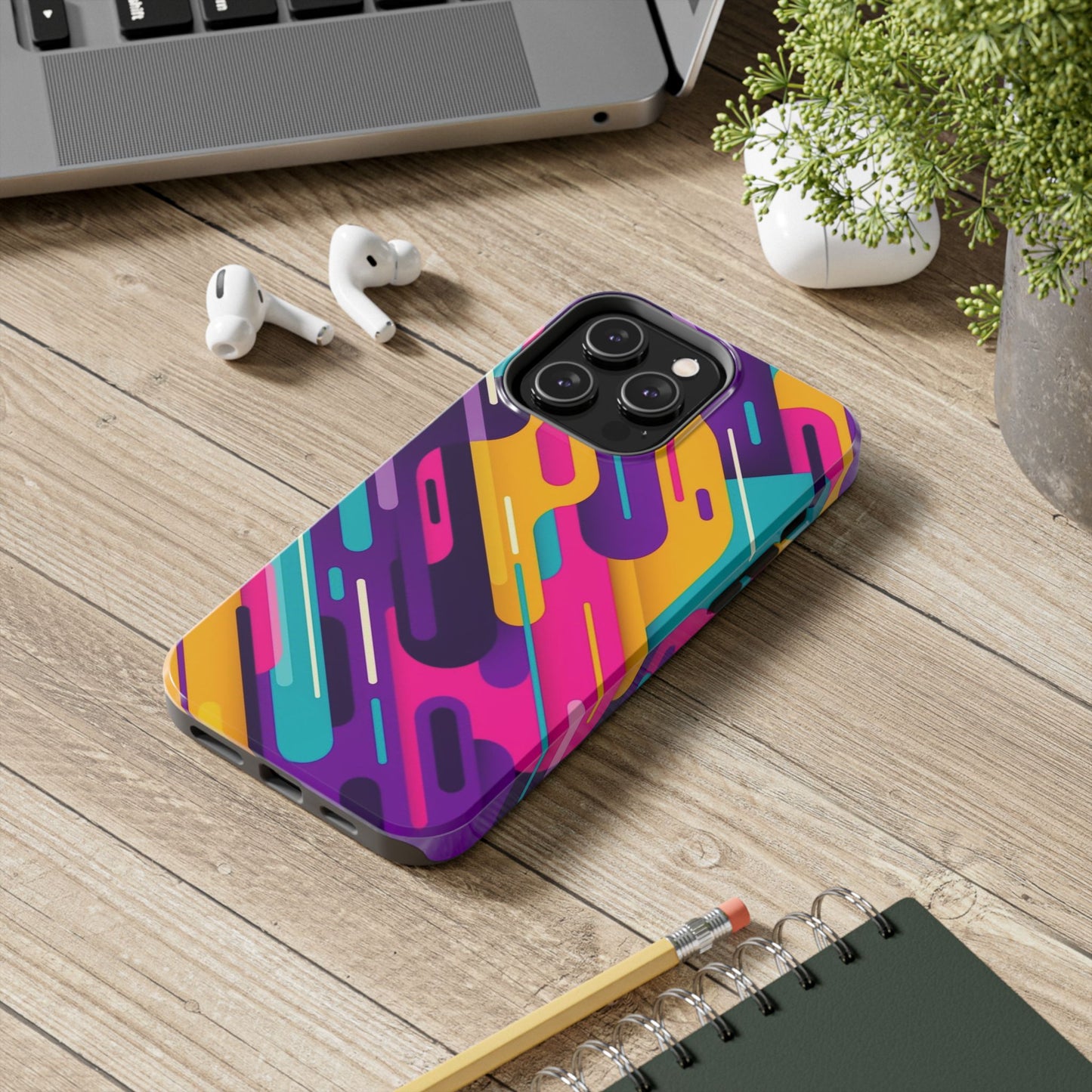 Vibrant Abstract Tough Phone Case