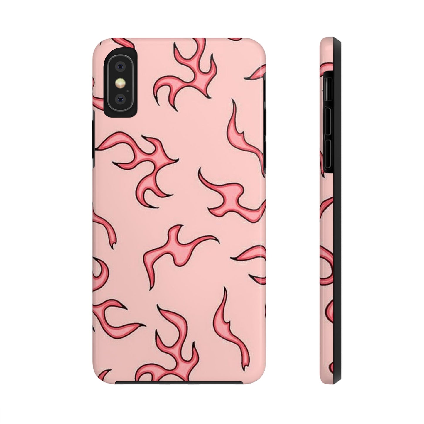 Stylish Flame Tough Phone Case