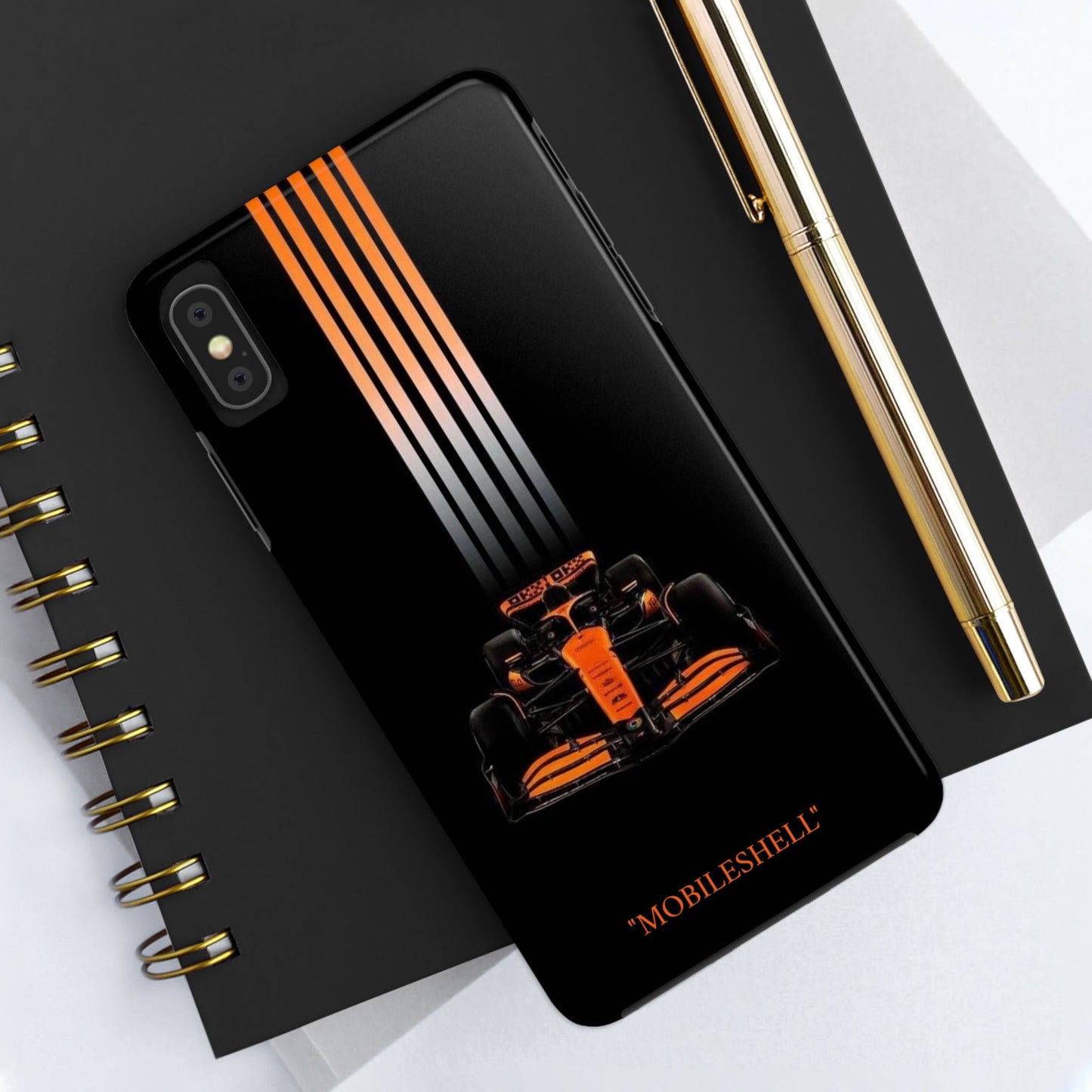 F1 meclaren orange tough phone case