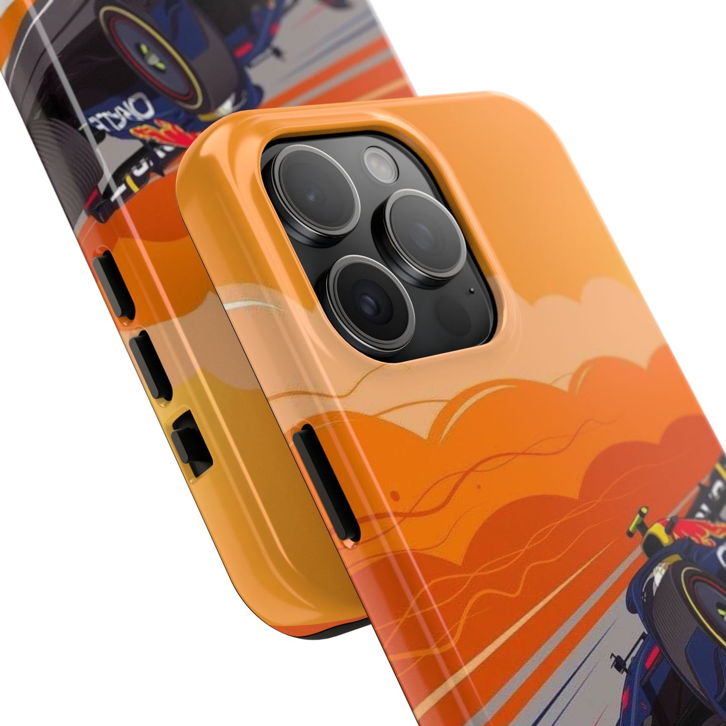 F1 Redbull cartoon tough phone case