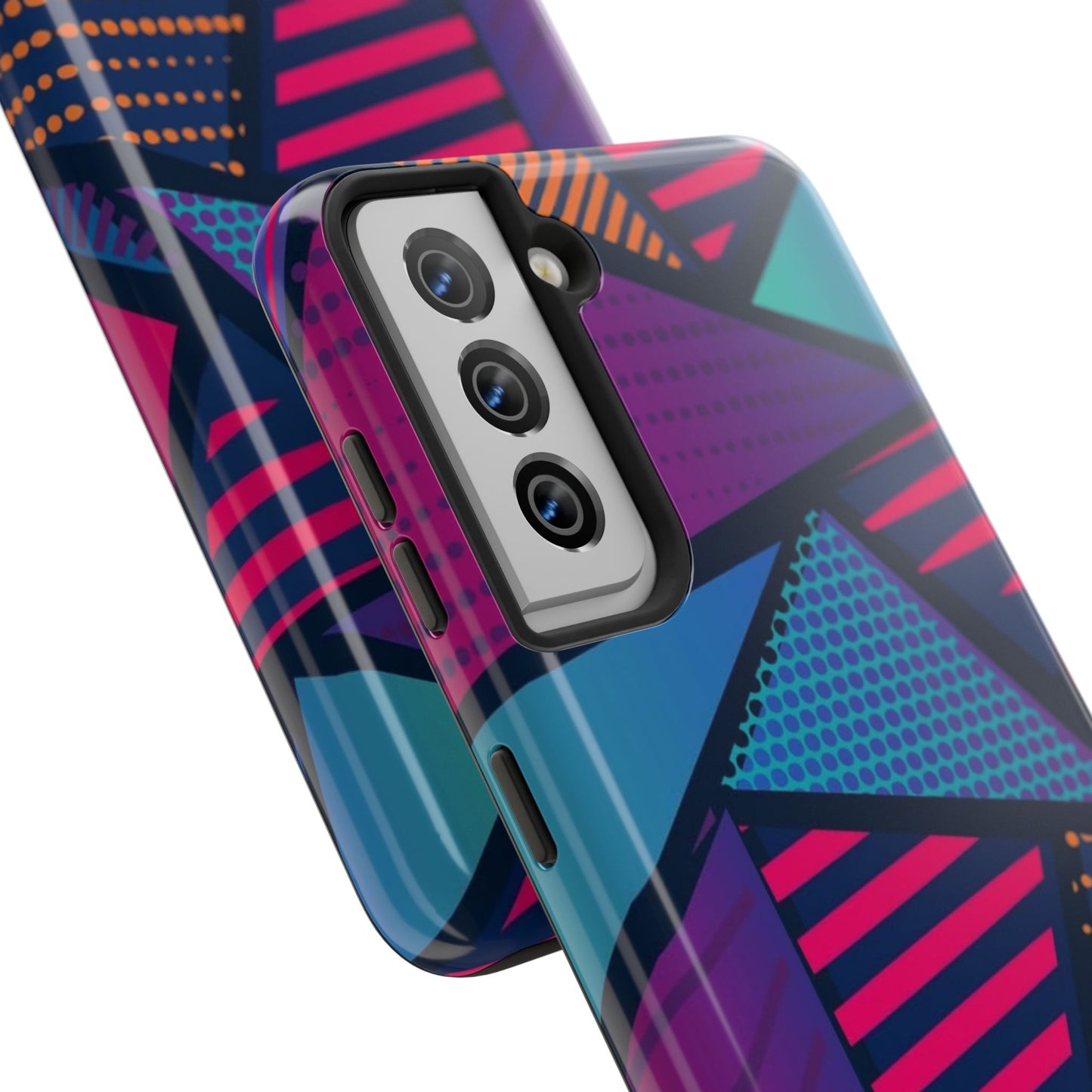 Vibrant Geometric Tough Phone Case