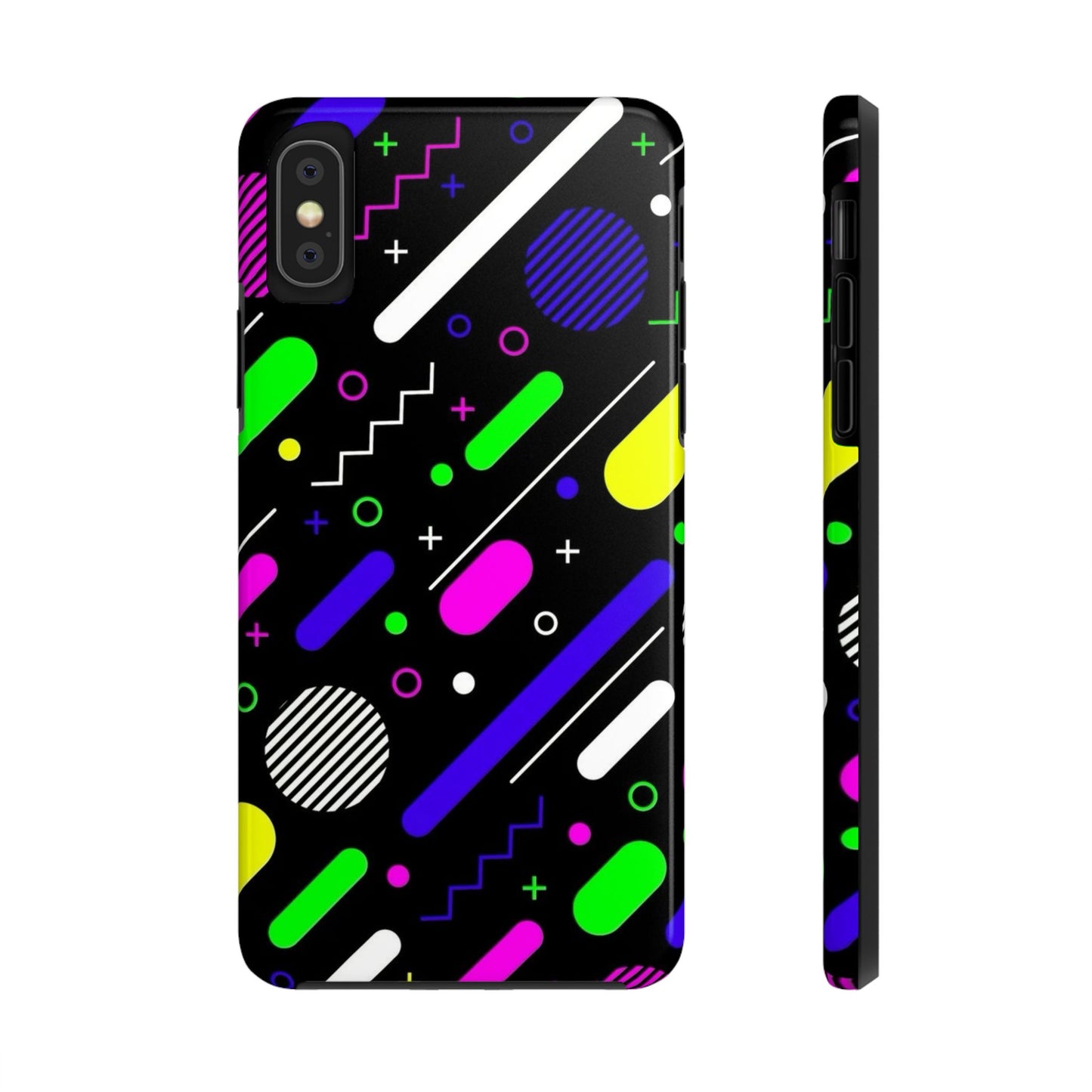 Vibrant Geometric Tough Phone Case