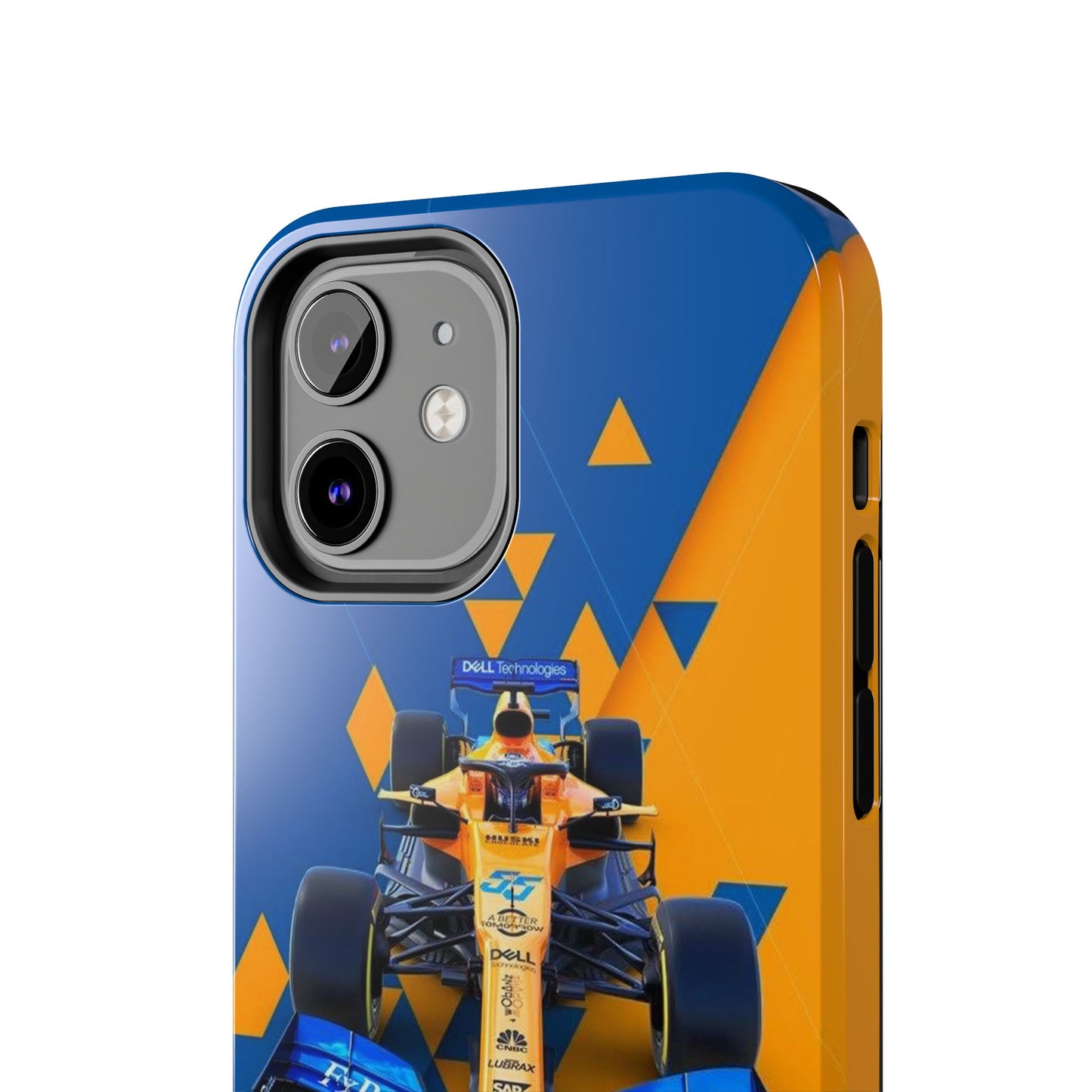 F1 team cartoon tough phone case