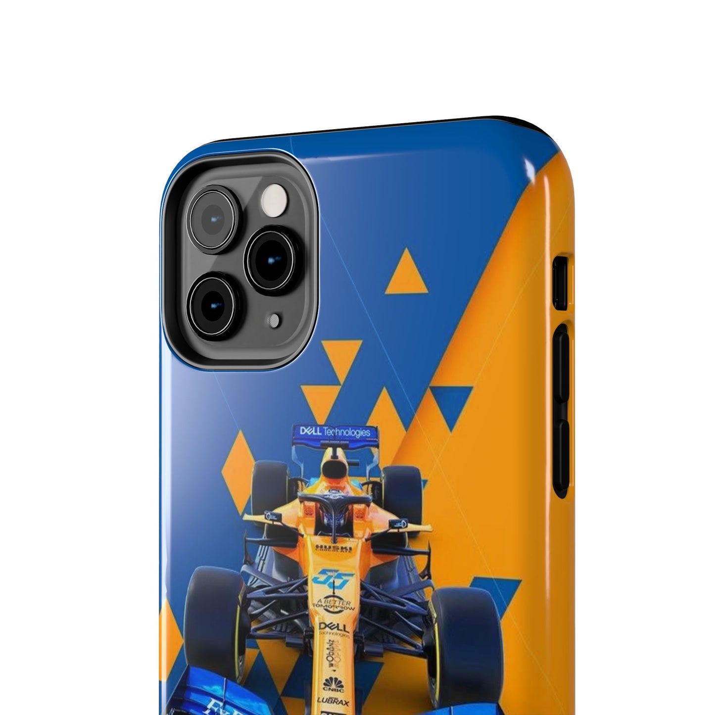 F1 team cartoon tough phone case