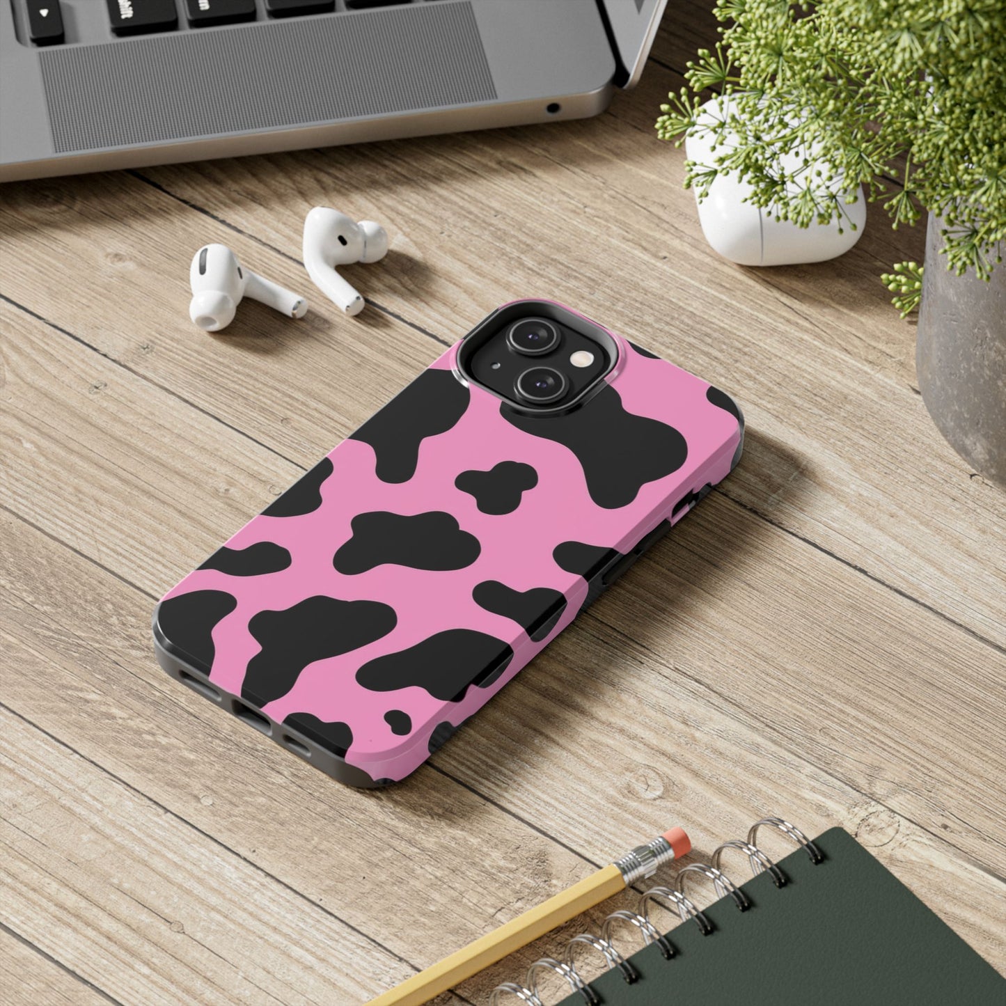 Trendy Pink Cheetah Tough Phone Case