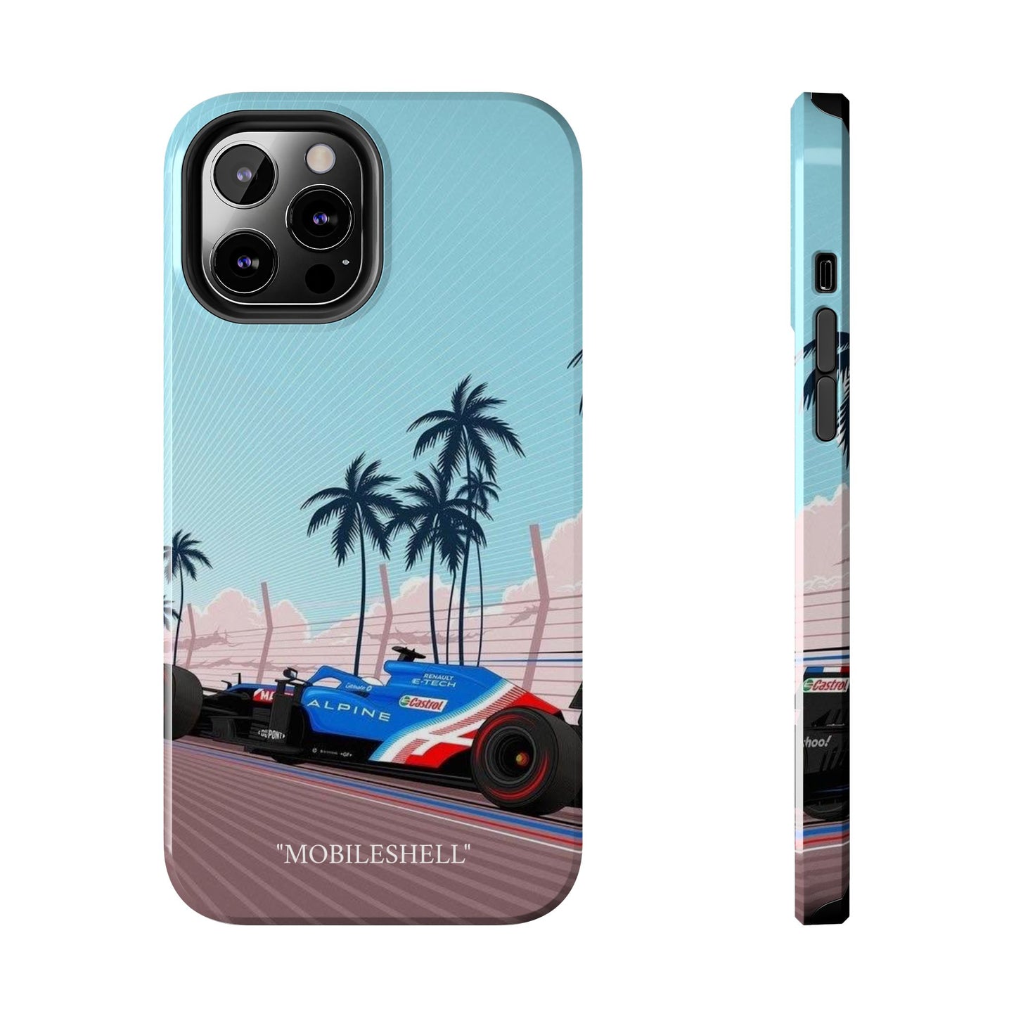 F1 Alpine team car tough phone case