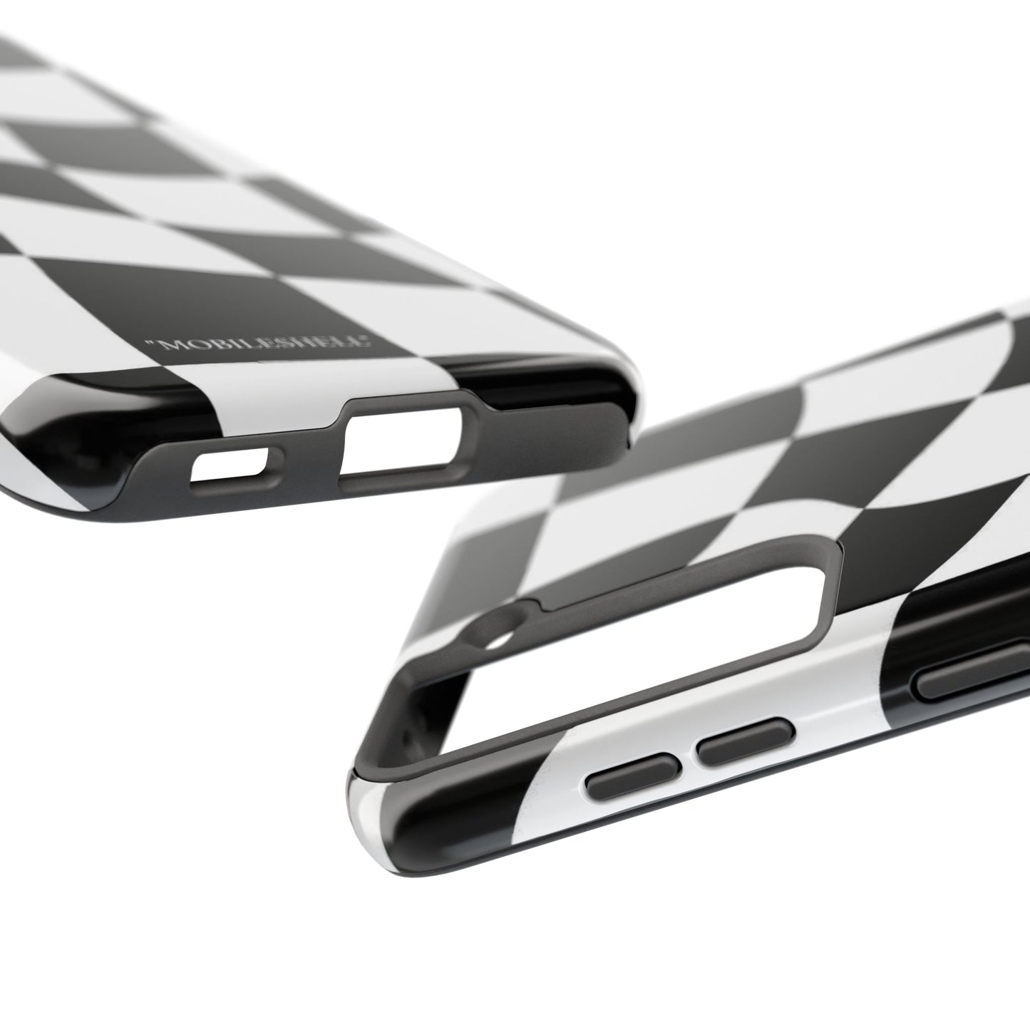 Checkers B&W tough phone case