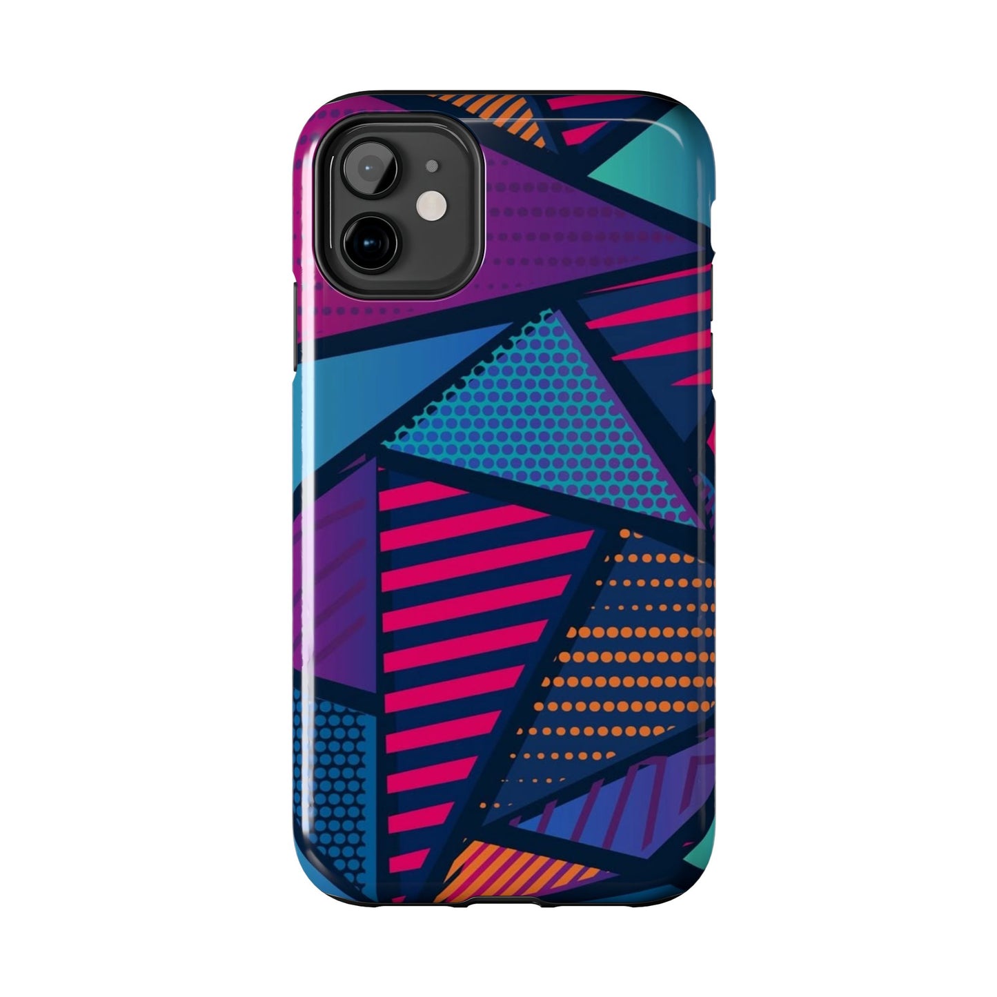 Vibrant Geometric Tough Phone Case