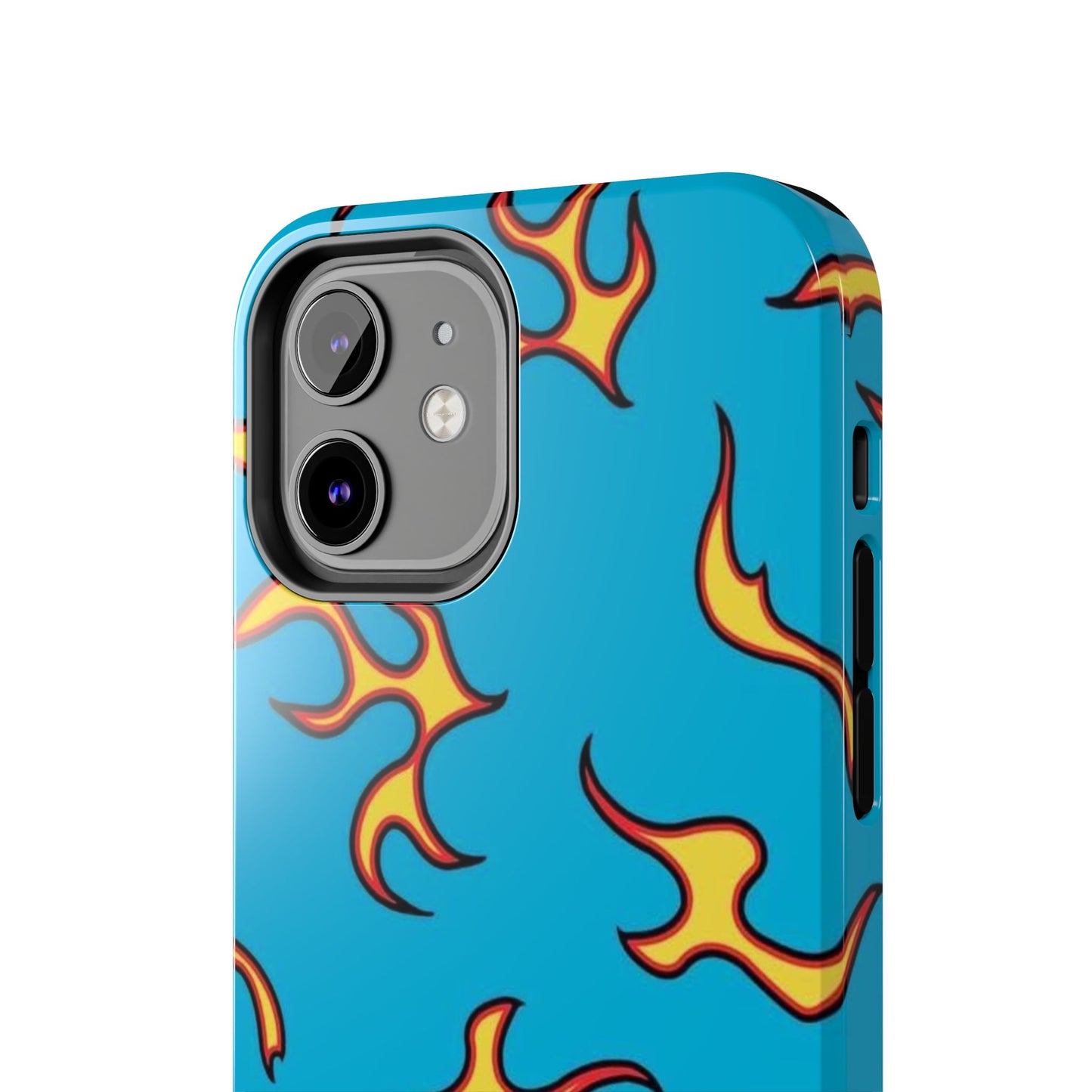 Blue Flame tough phone case