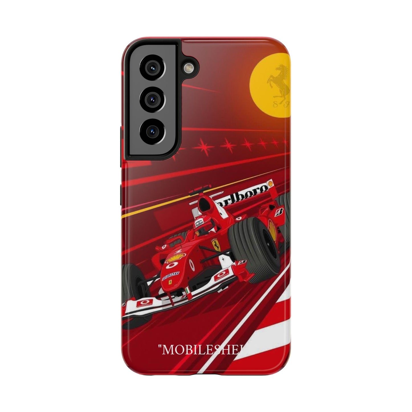 F1 Ferrari team car tough phone case