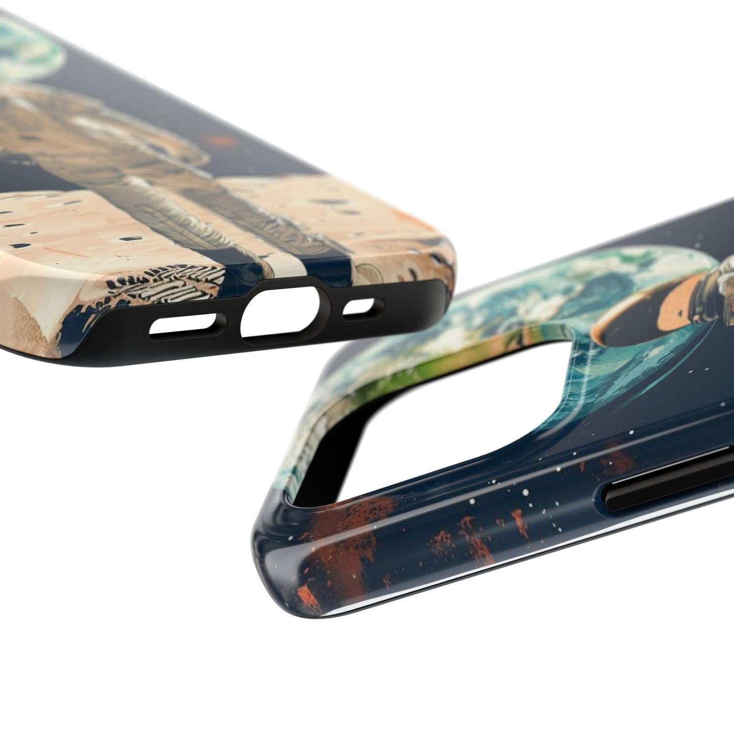 Astronaut Galaxy Phone Case