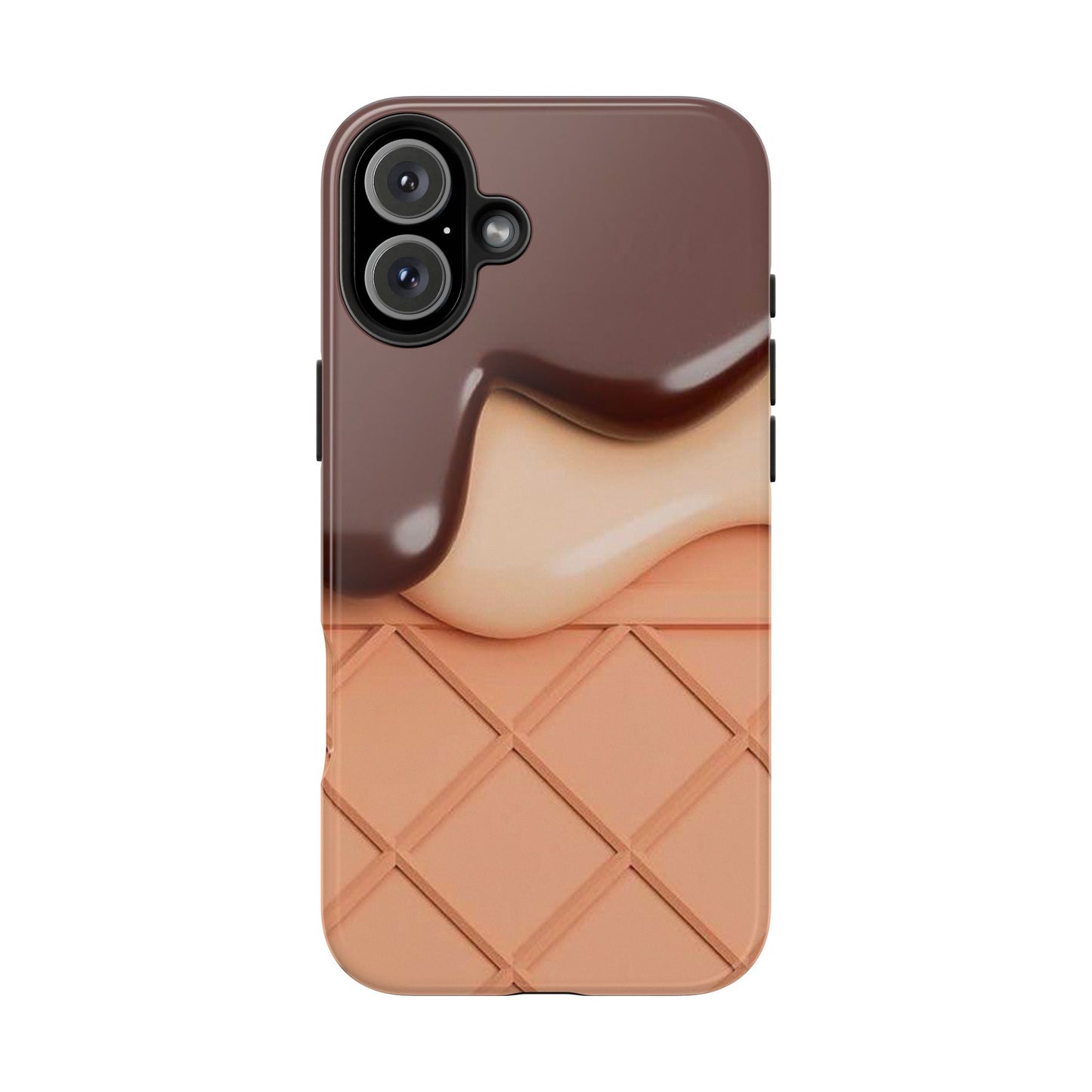 Ice cream drip Tough Phone Cases